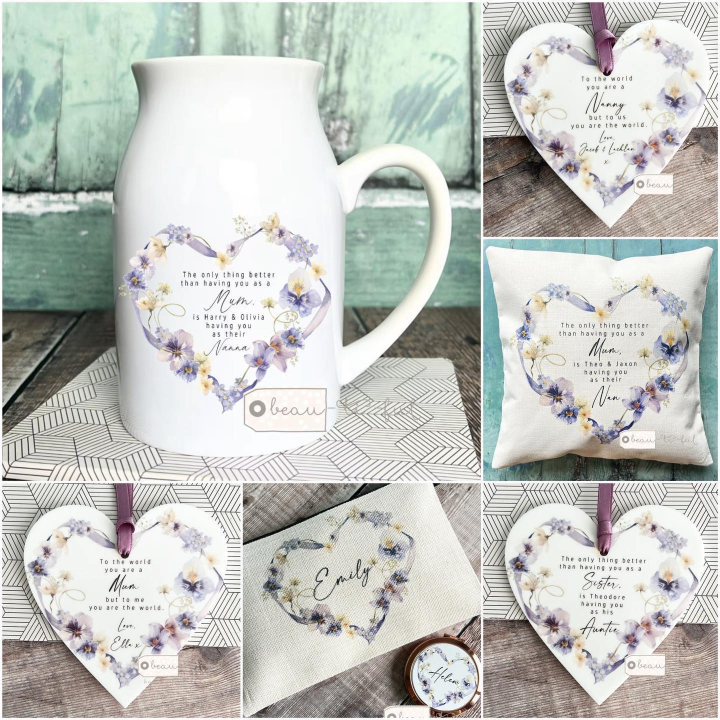 Beau-ti-ful Gift Shop Facebook ad