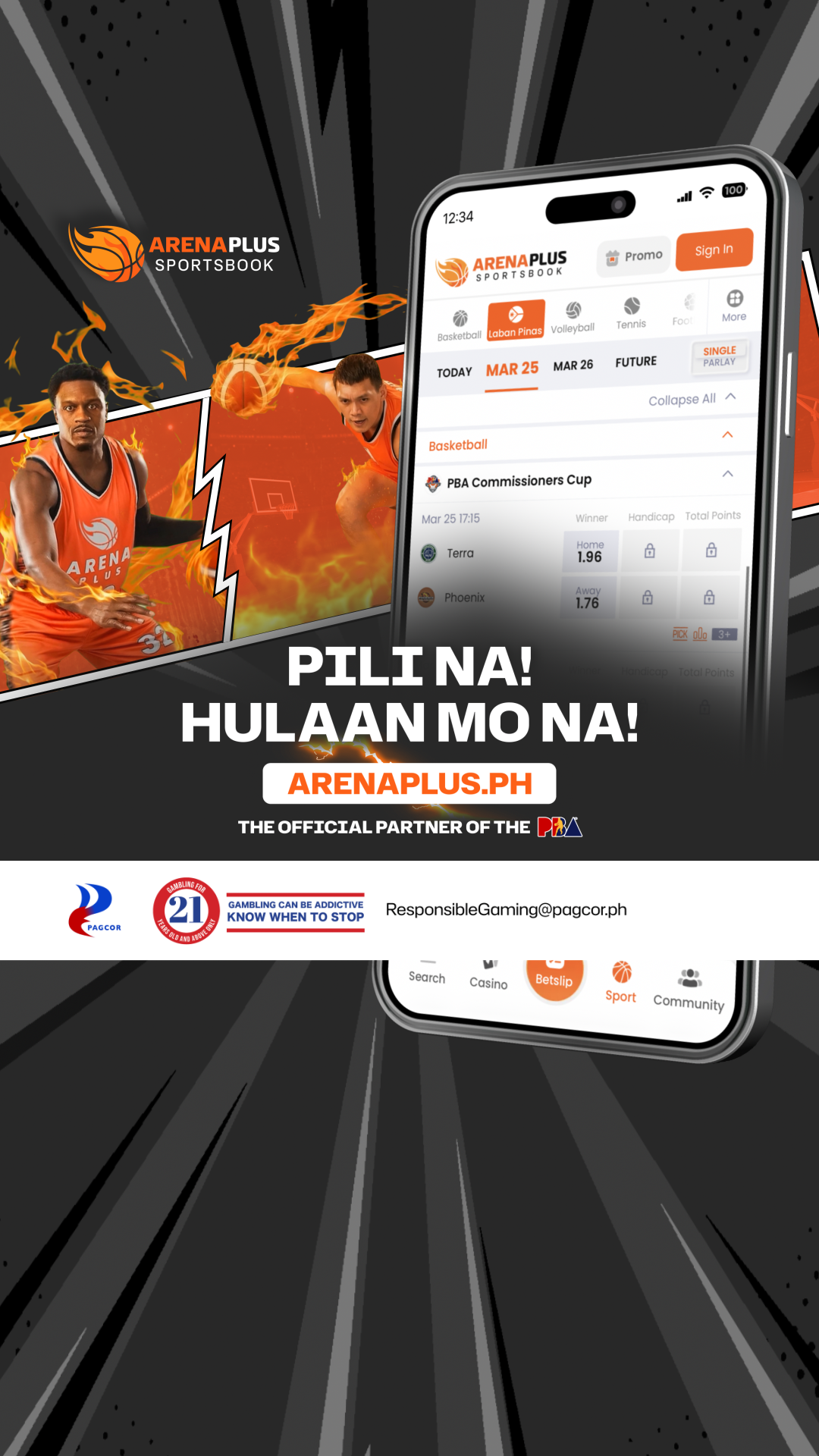 ArenaPlus PH Facebook ad