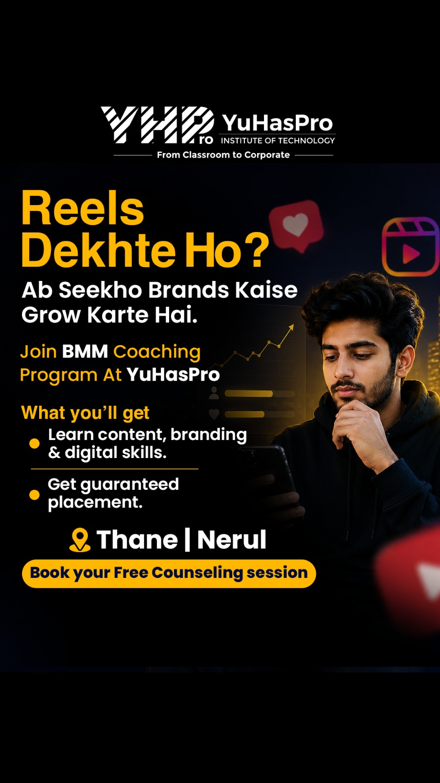 YuHas Pro Facebook ad: 100% Guaranteed Placement