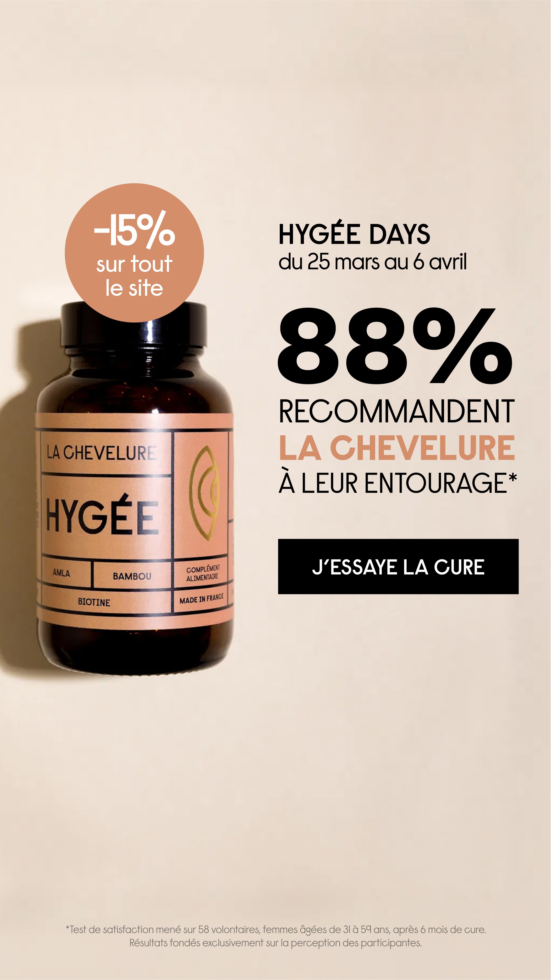 HYGÉE Facebook ad