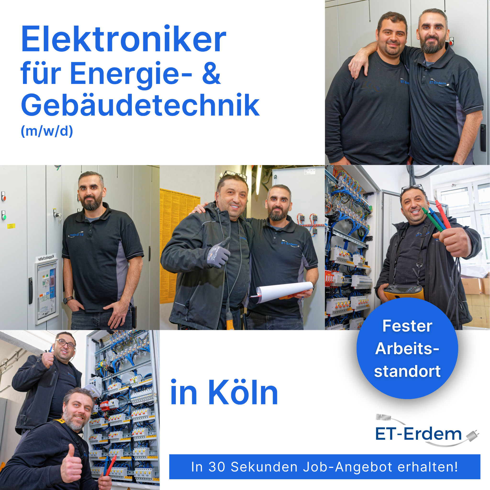 Candidate Flow Jobs: Elektro Facebook ad