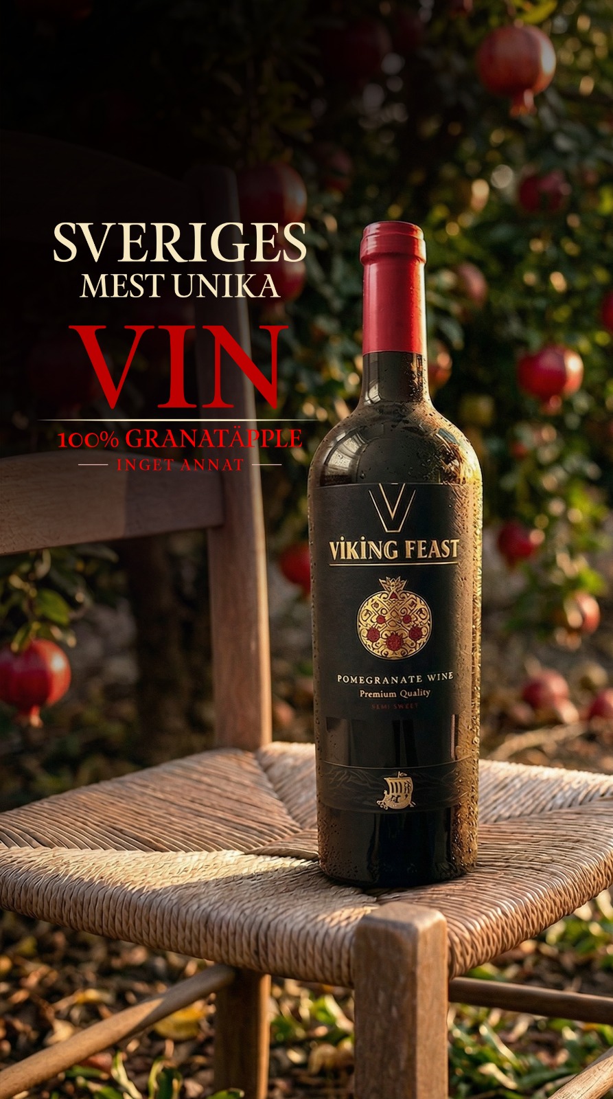 Feast 4 Vikings Facebook ad: Unikt vin. Rankat #1 i sin kategori 169 kr
