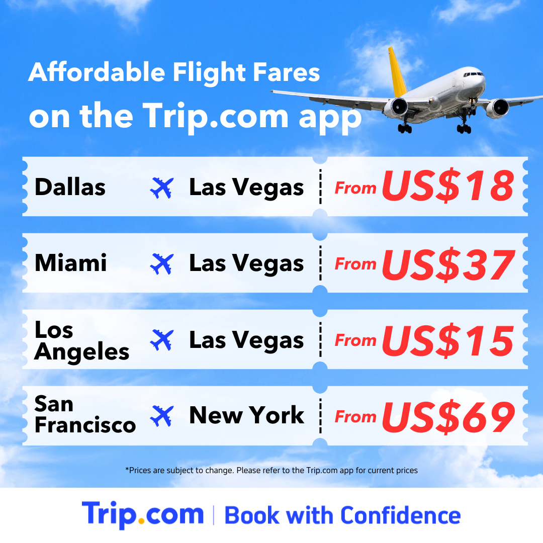Trip.com Facebook ad