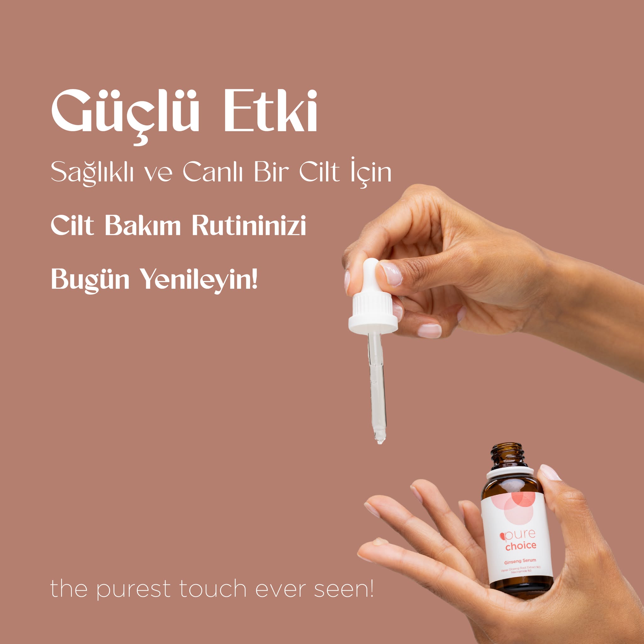 Pure Choice Facebook ad: Pure Choice Cosmetics ile Temiz İçerikli, Yeni Nesil…