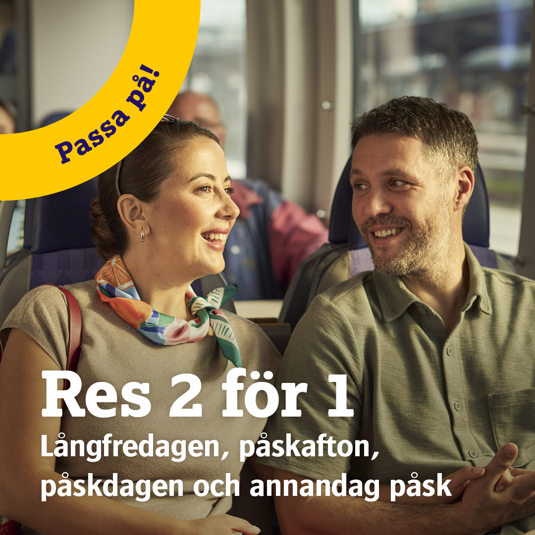 Skånetrafiken Facebook ad: Ta med vem du vill