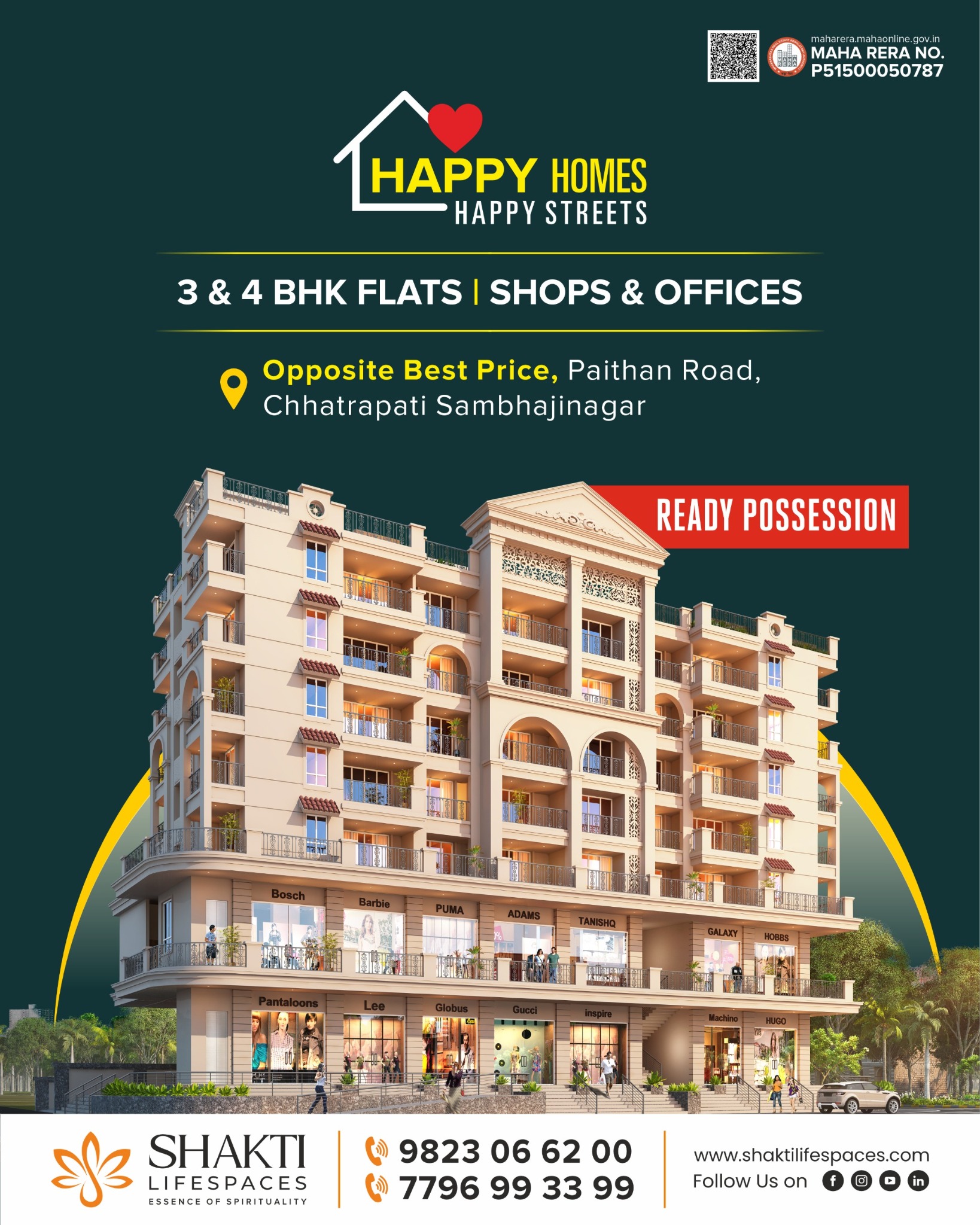 Shakti Lifespaces Facebook ad