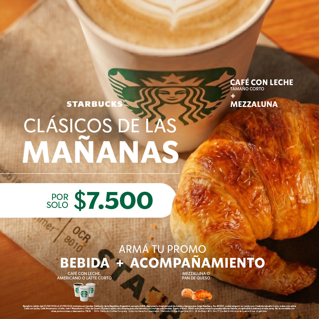 Starbucks Argentina Facebook ad