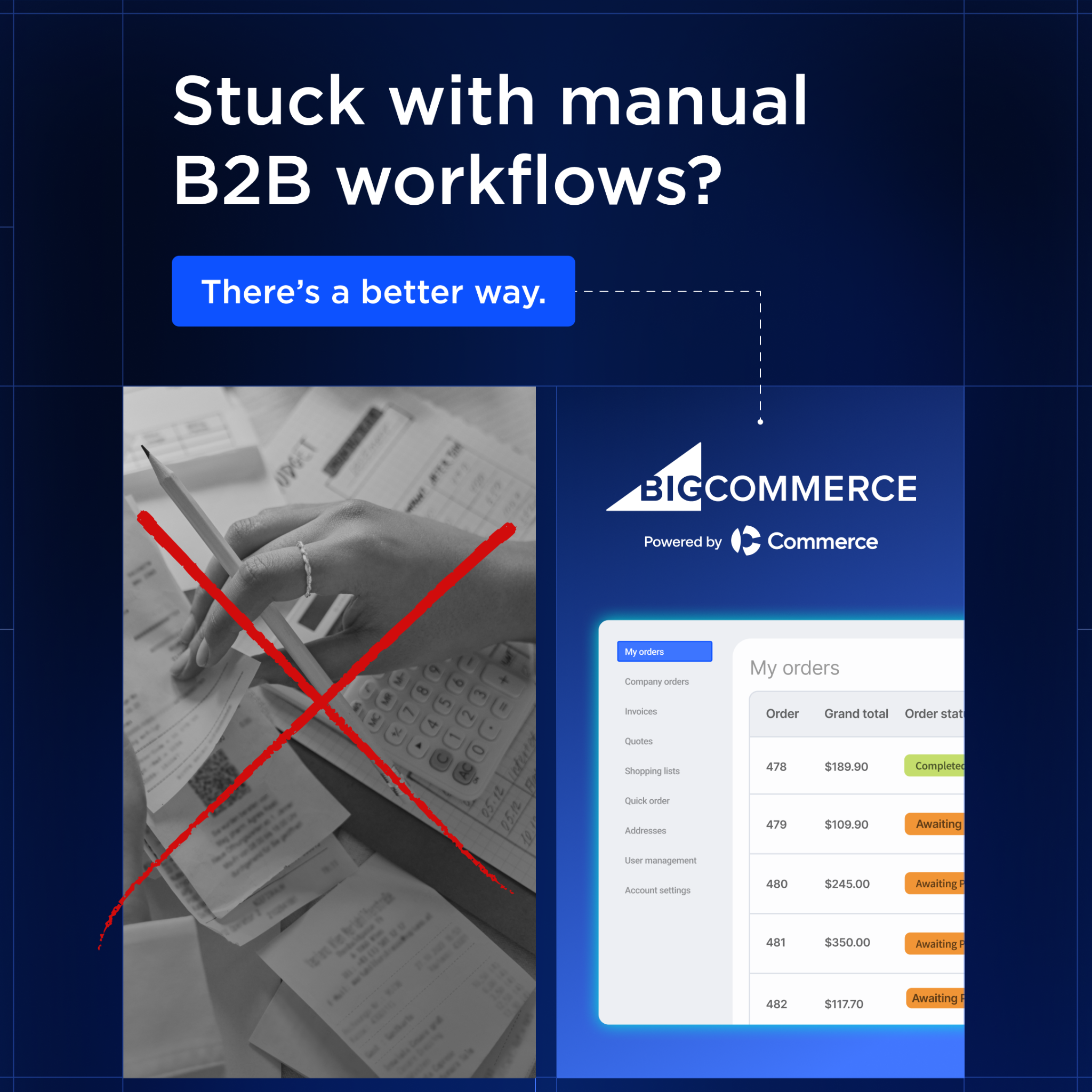 BigCommerce Facebook ad
