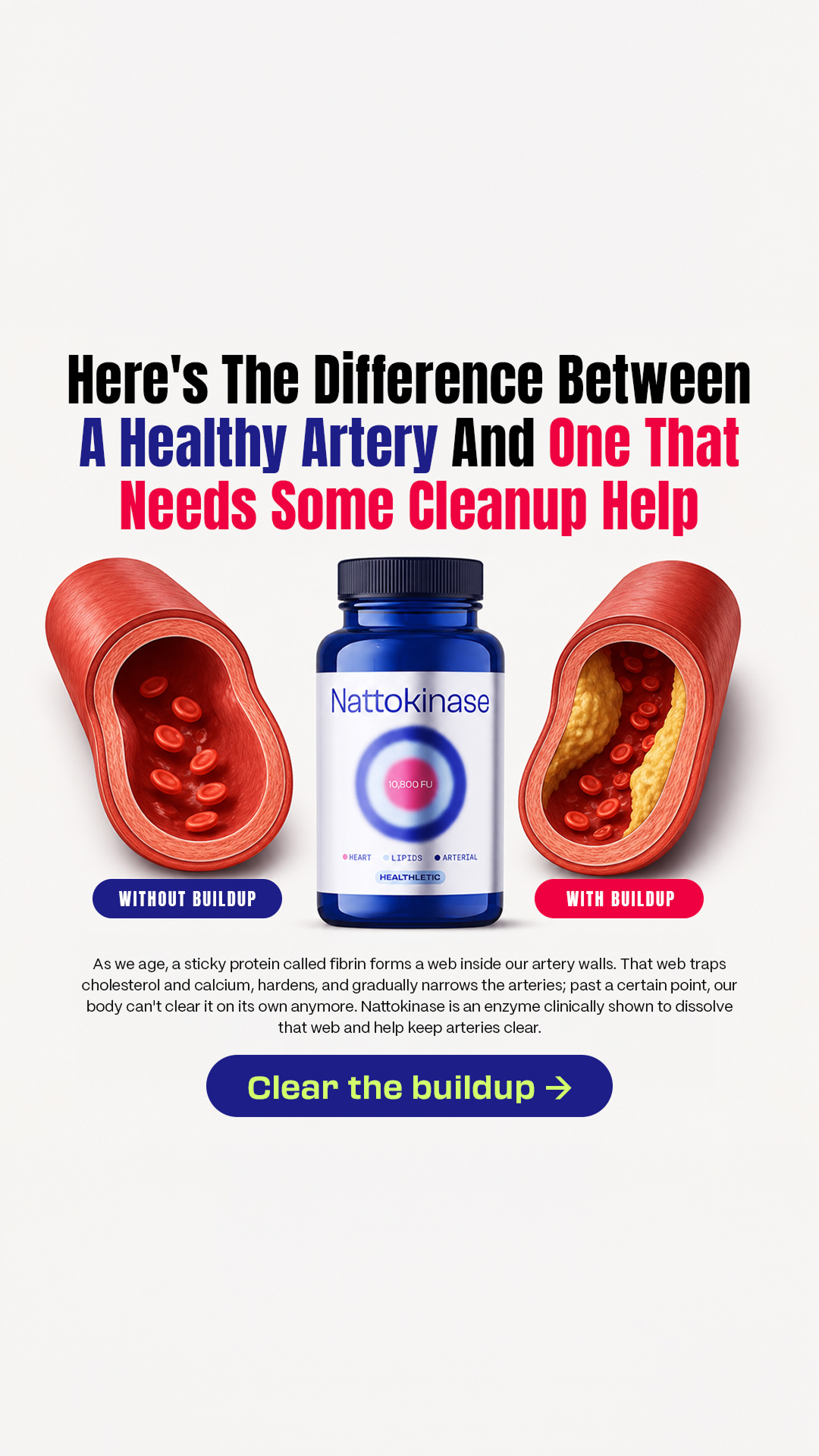 Healthletic Facebook ad
