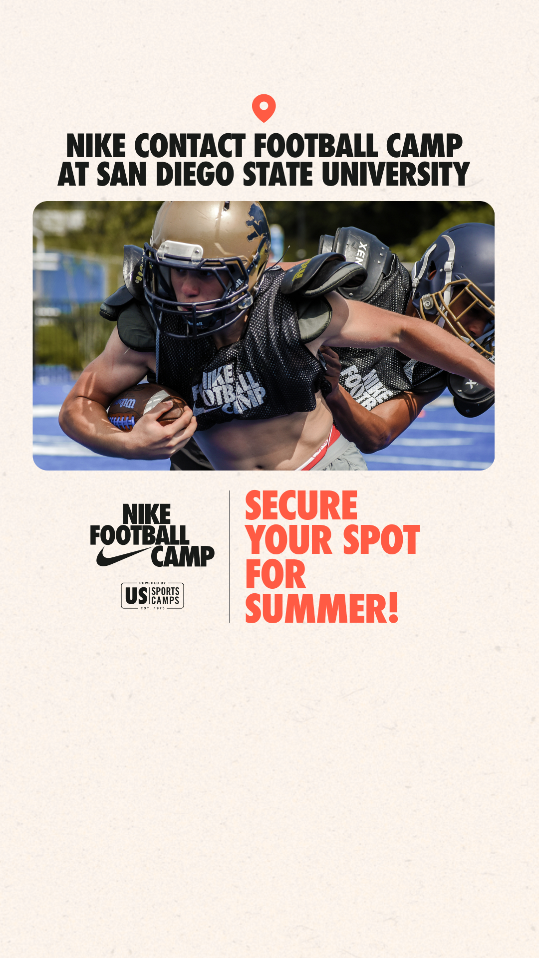 US Sports Camps - NIKE Sports Camps Facebook ad