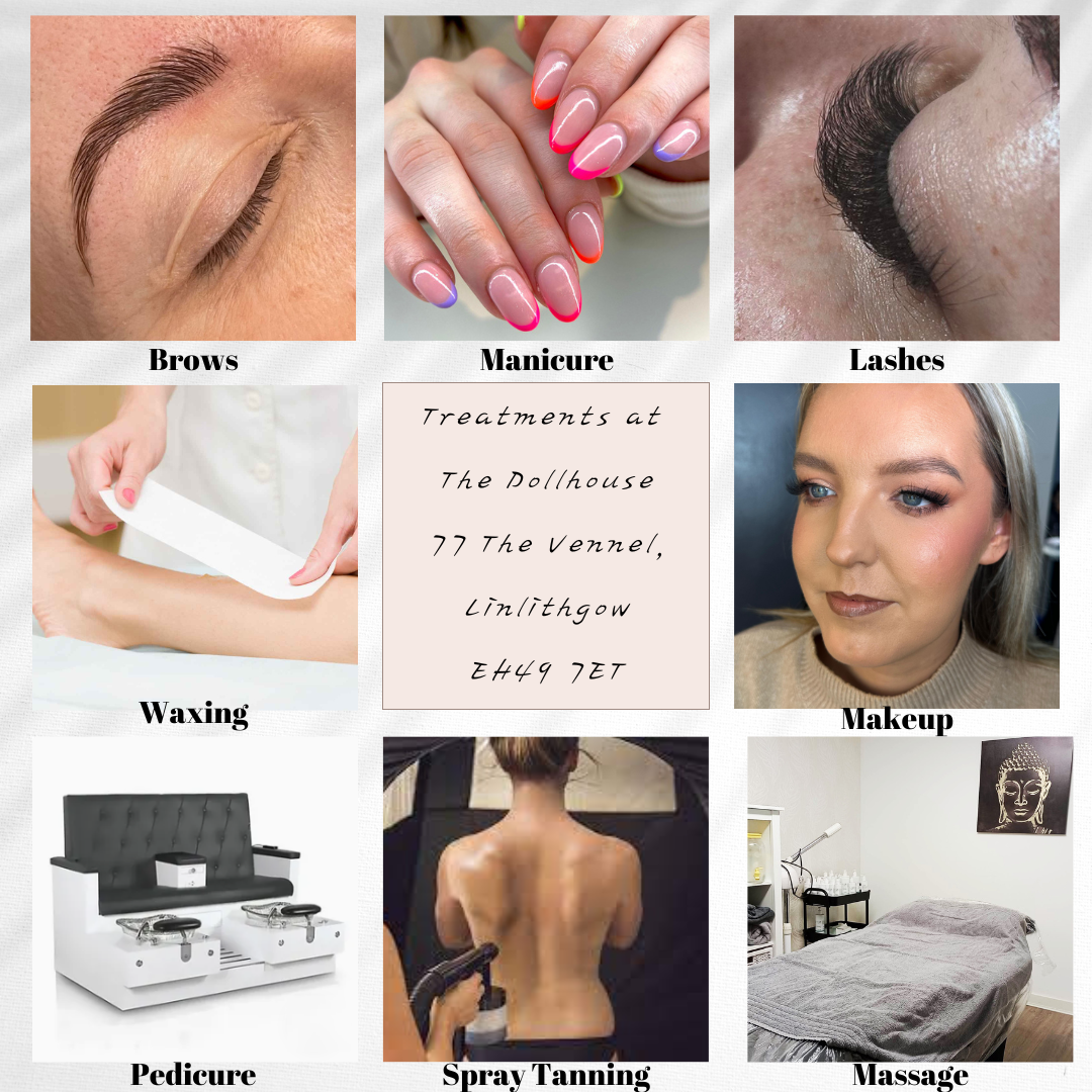 The Dollhouse Linlithgow Facebook ad: Why should you use the Dollhouse, Linlithgow?
