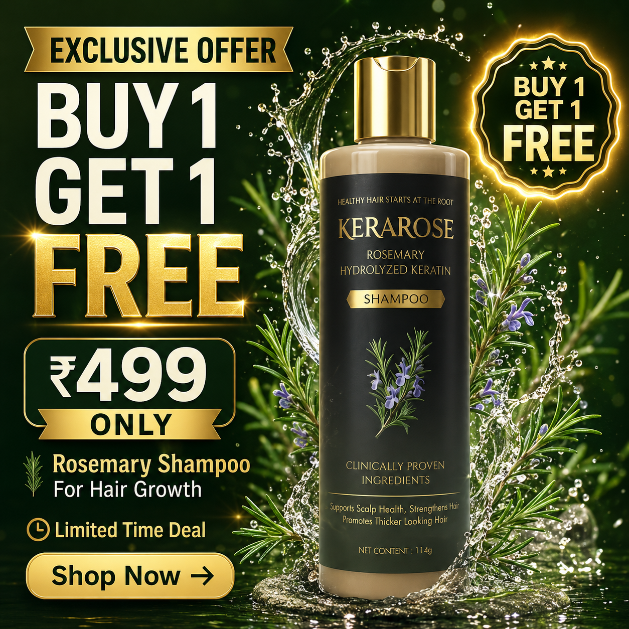 Urban-Stuffz Facebook ad: Buy 1 Get 1 FREE