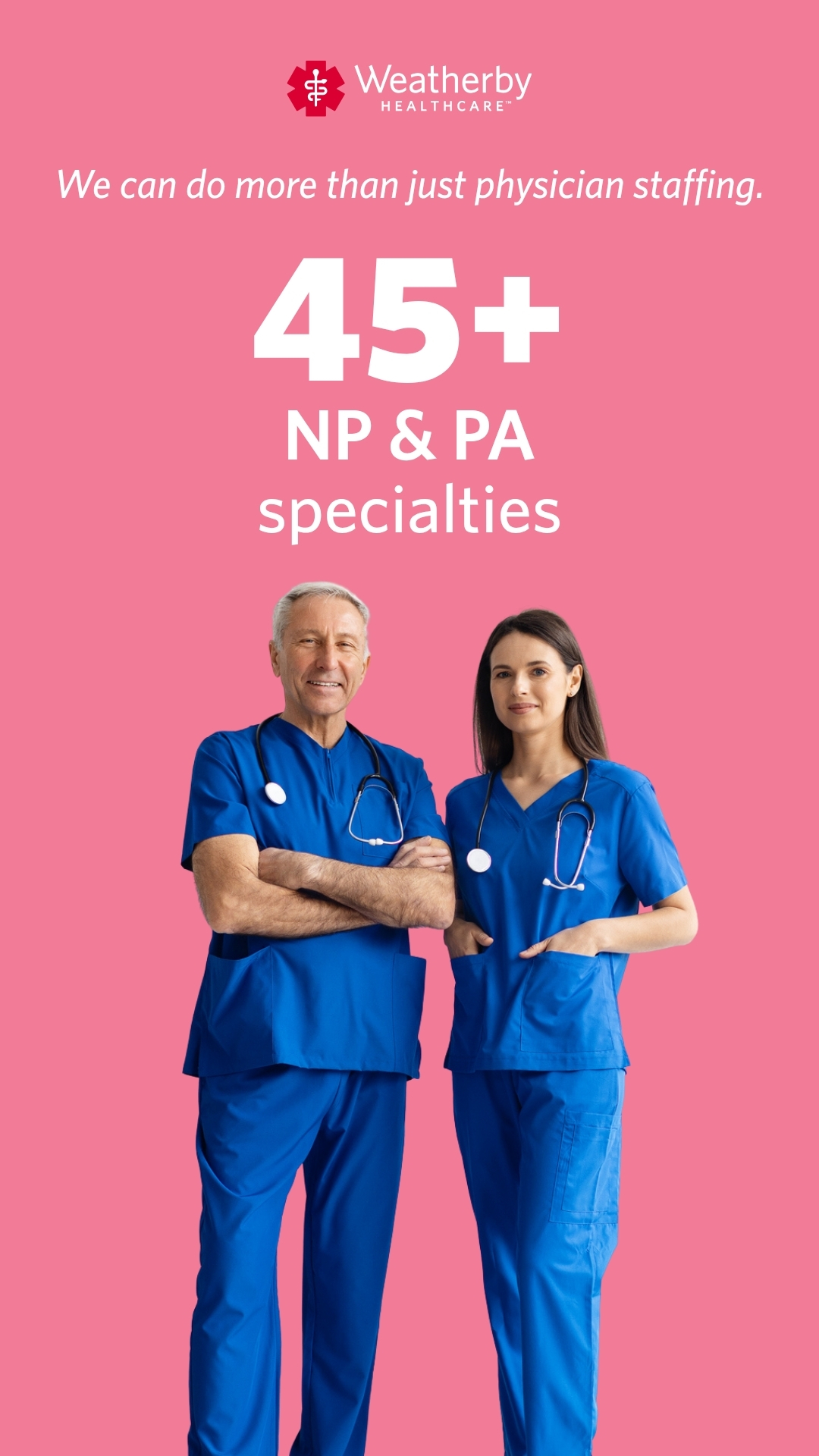 Weatherby Healthcare Facebook ad