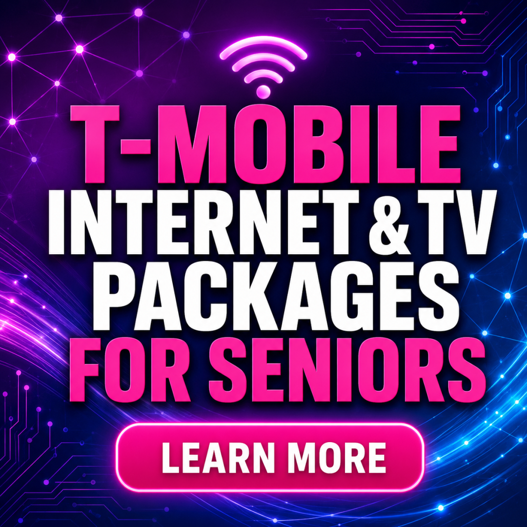 Shop-and-Explore Facebook ad: T-Mobile Internet Options for Seniors