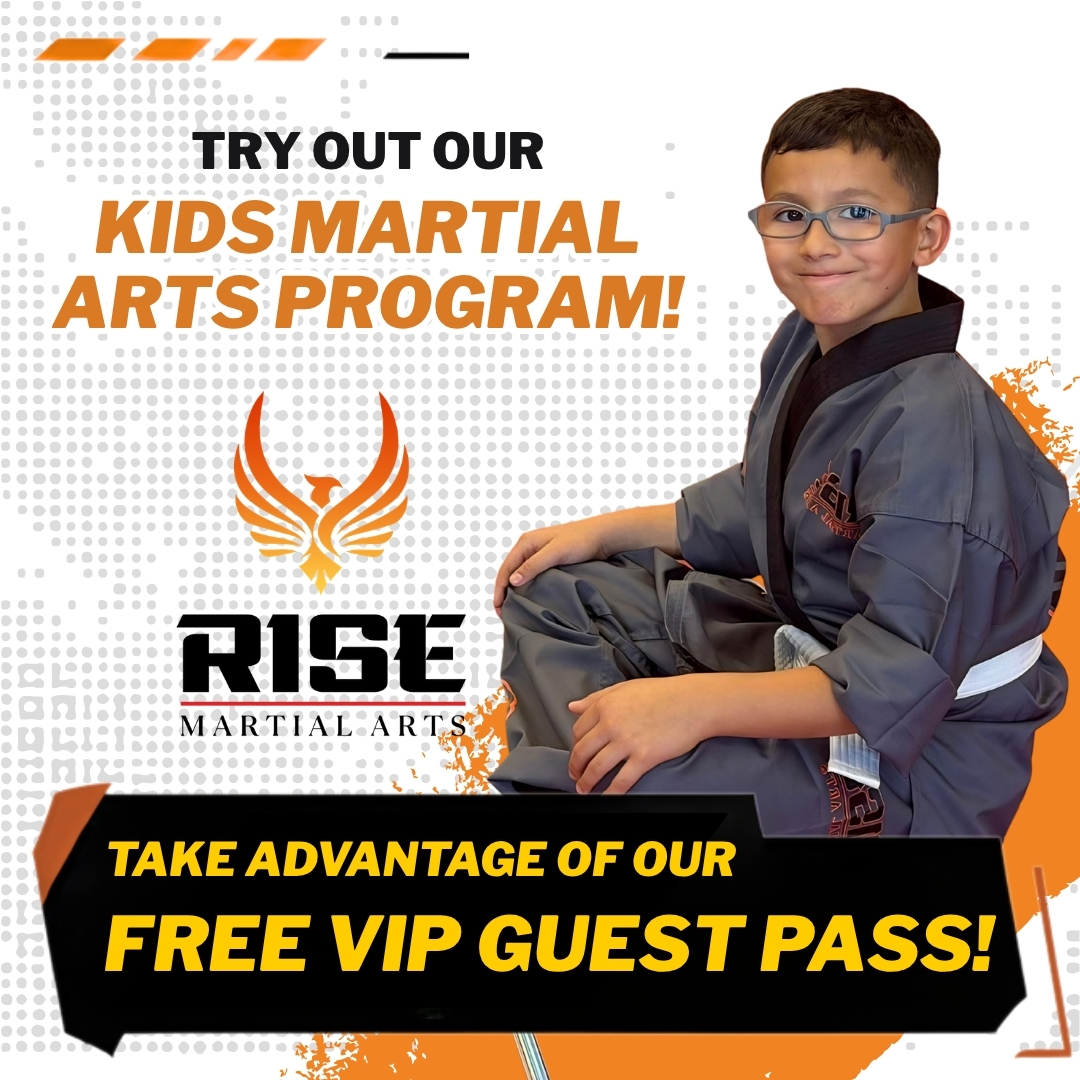 Rise Martial Arts Facebook ad: Reserve Your Child’s Spot