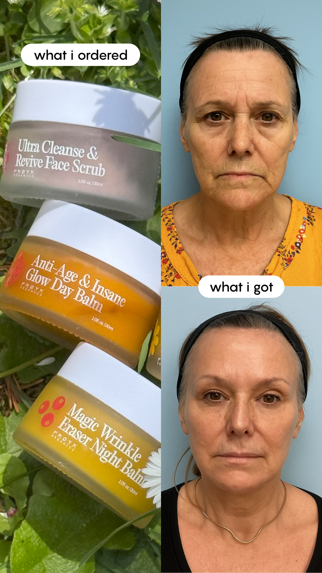Frøya Organics Facebook ad