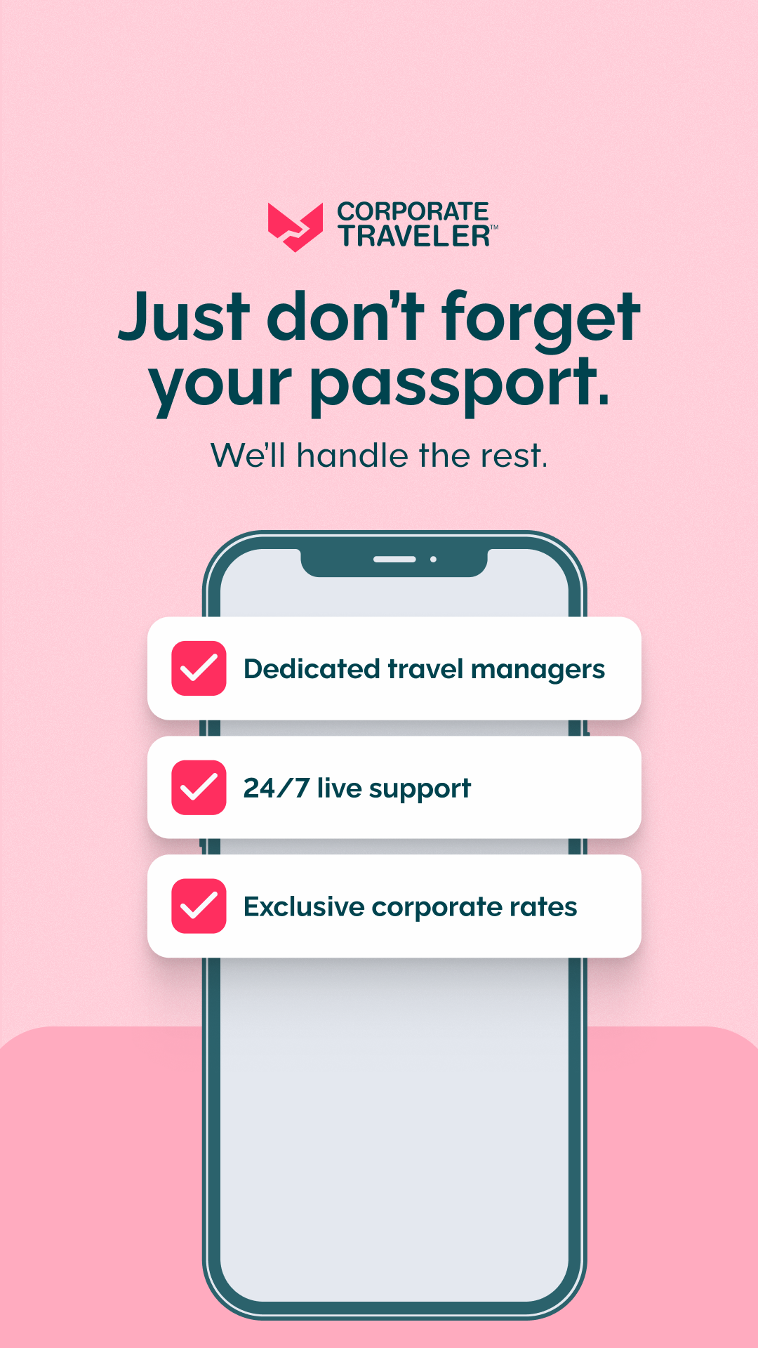 Corporate Traveler USA Facebook ad