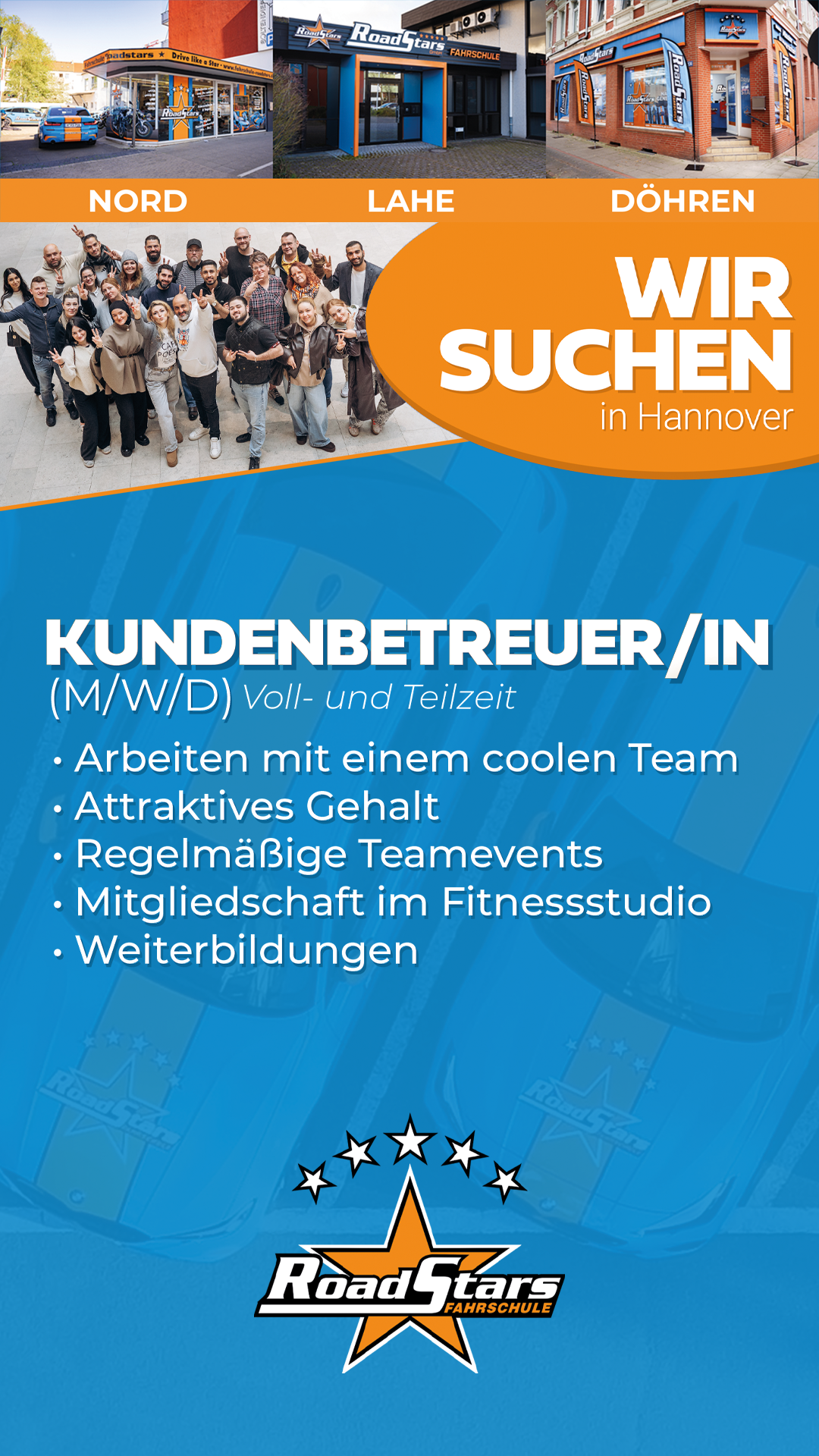 Fahrschule Road Stars Facebook ad