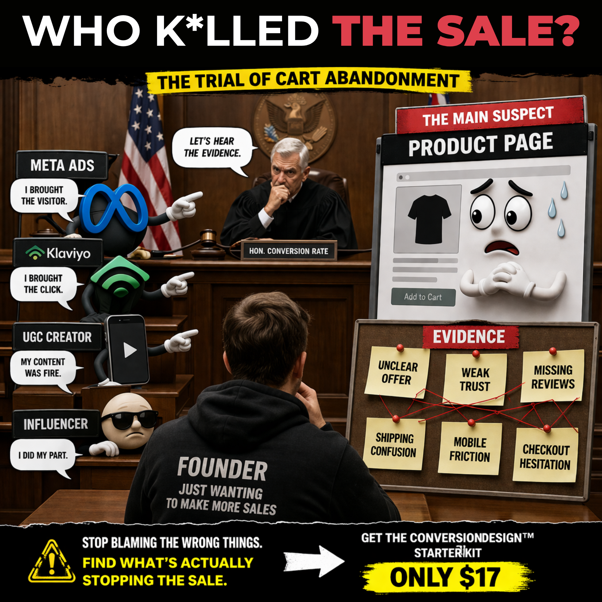 ConversionWise Facebook ad: Expose the hidden conversion k*llers