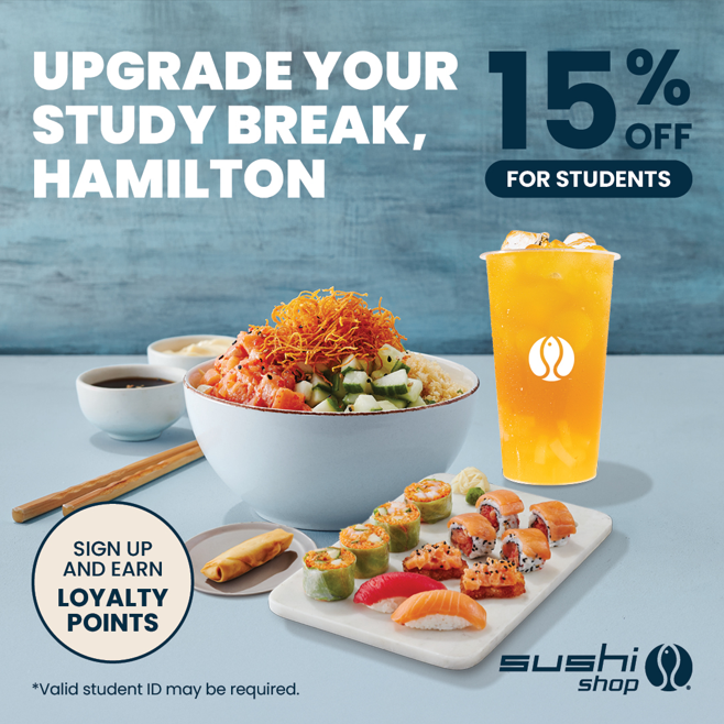 Sushi Shop Facebook ad