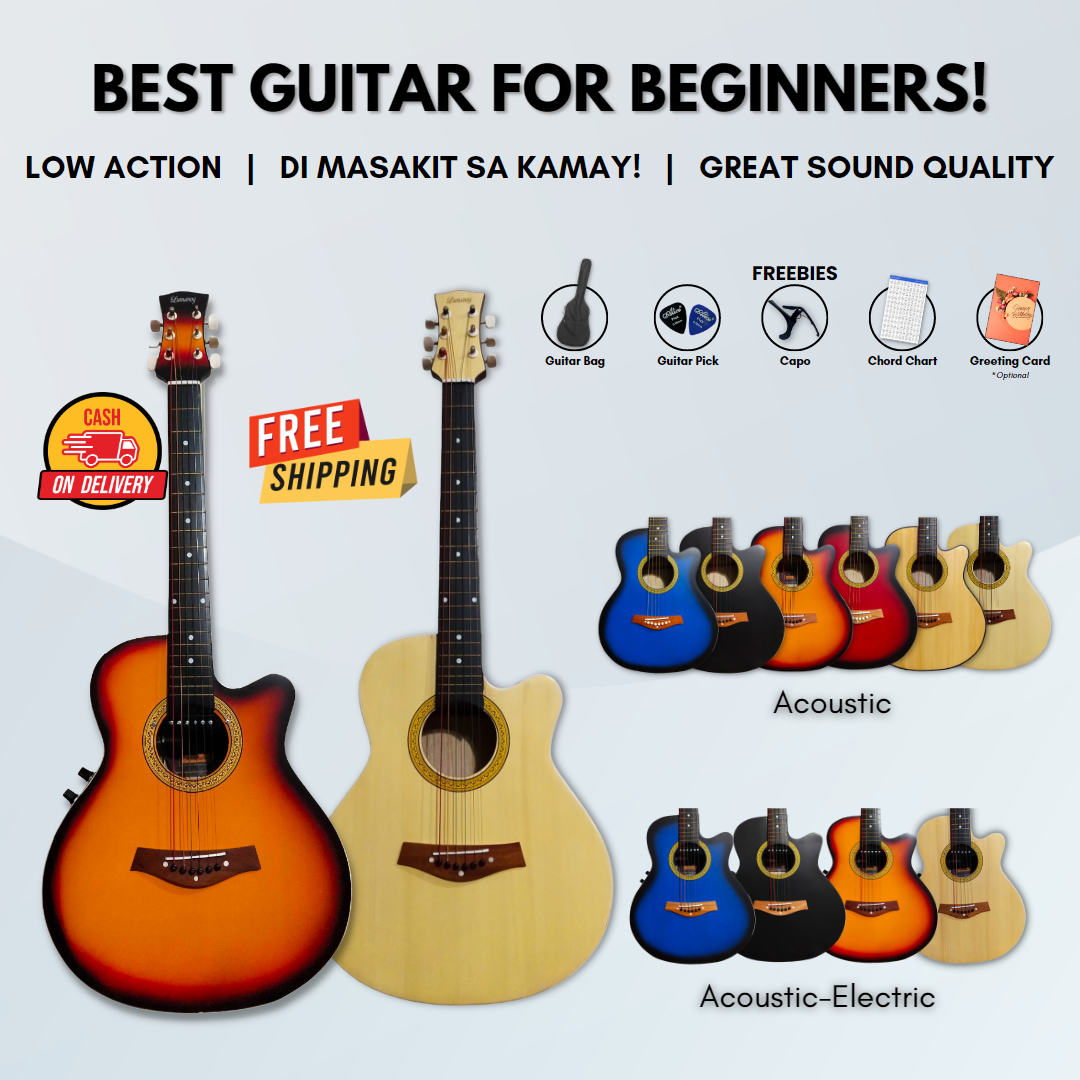 Lumanog Guitars Facebook ad: Inquire Now!