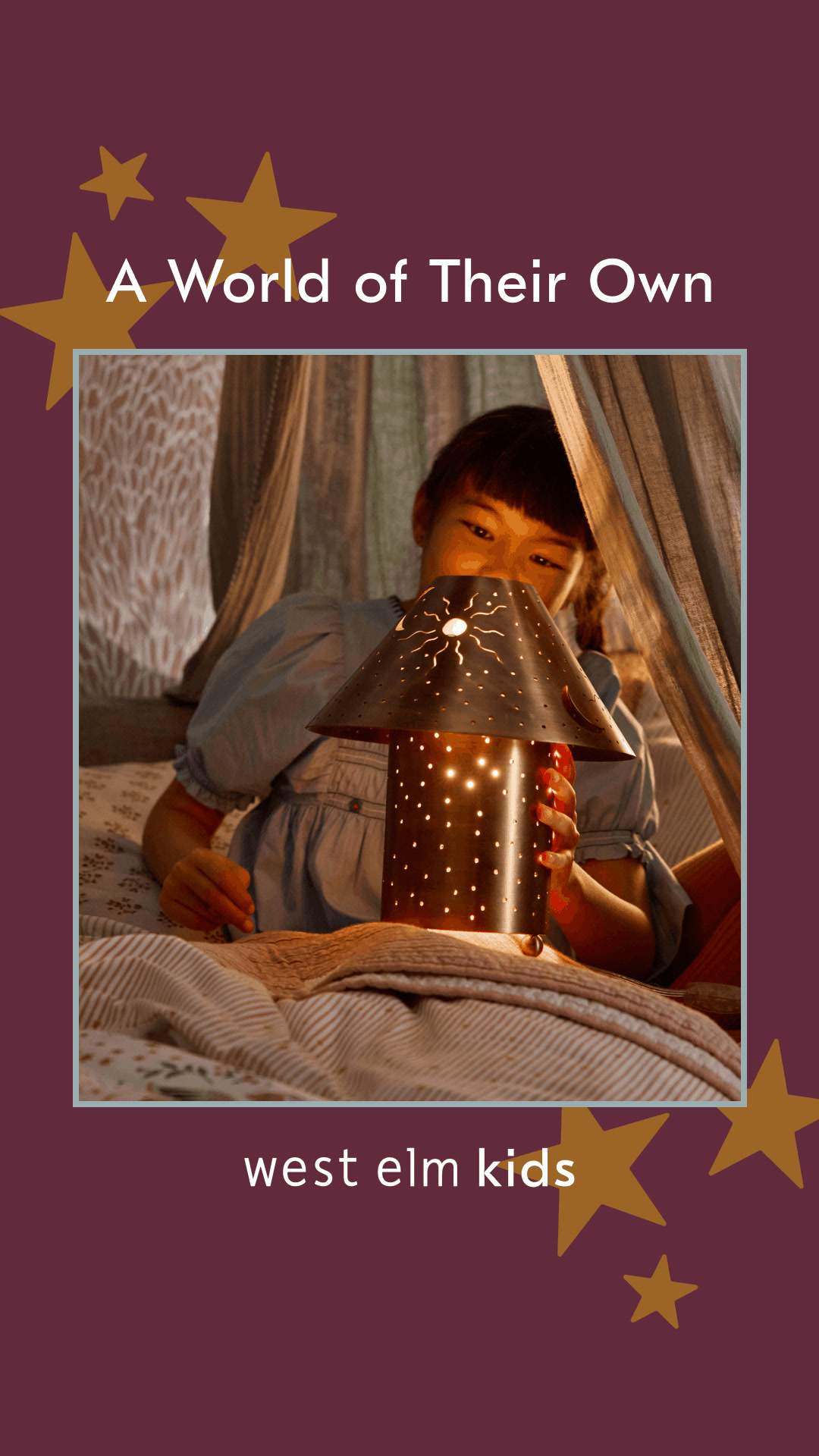 West Elm Kids Facebook ad: A World of Their Own