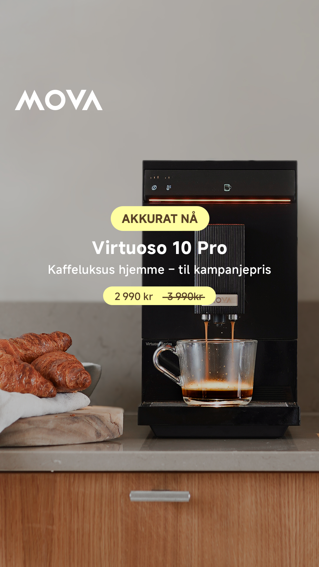 Mova Nordics Facebook ad from Apr 5, 2026