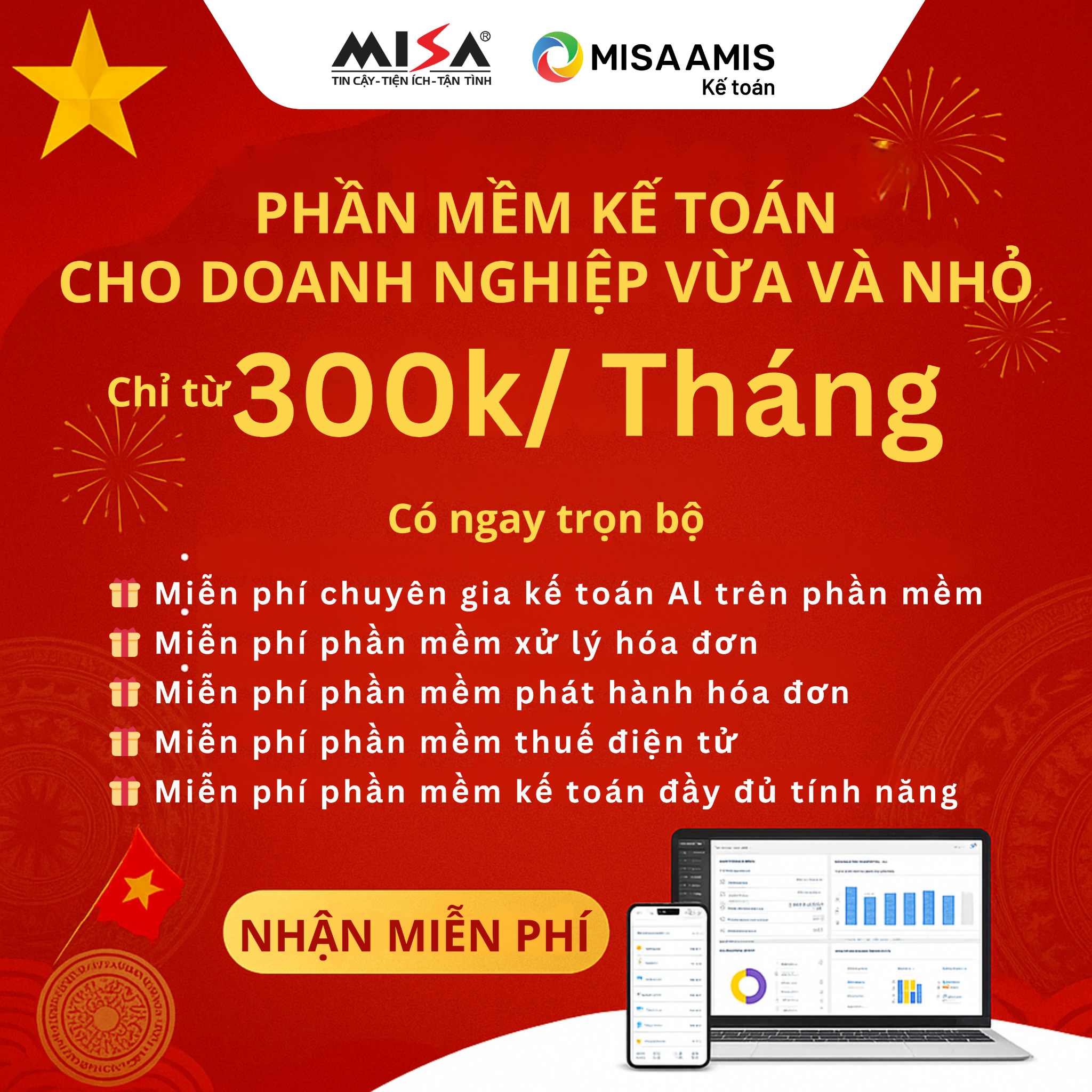 Phần mềm kế toán MISA SME Facebook ad: Doanh Nghiệp Vừa Và Nhỏ Tối Ưu Tài Chính Với Phần Mềm Kế…