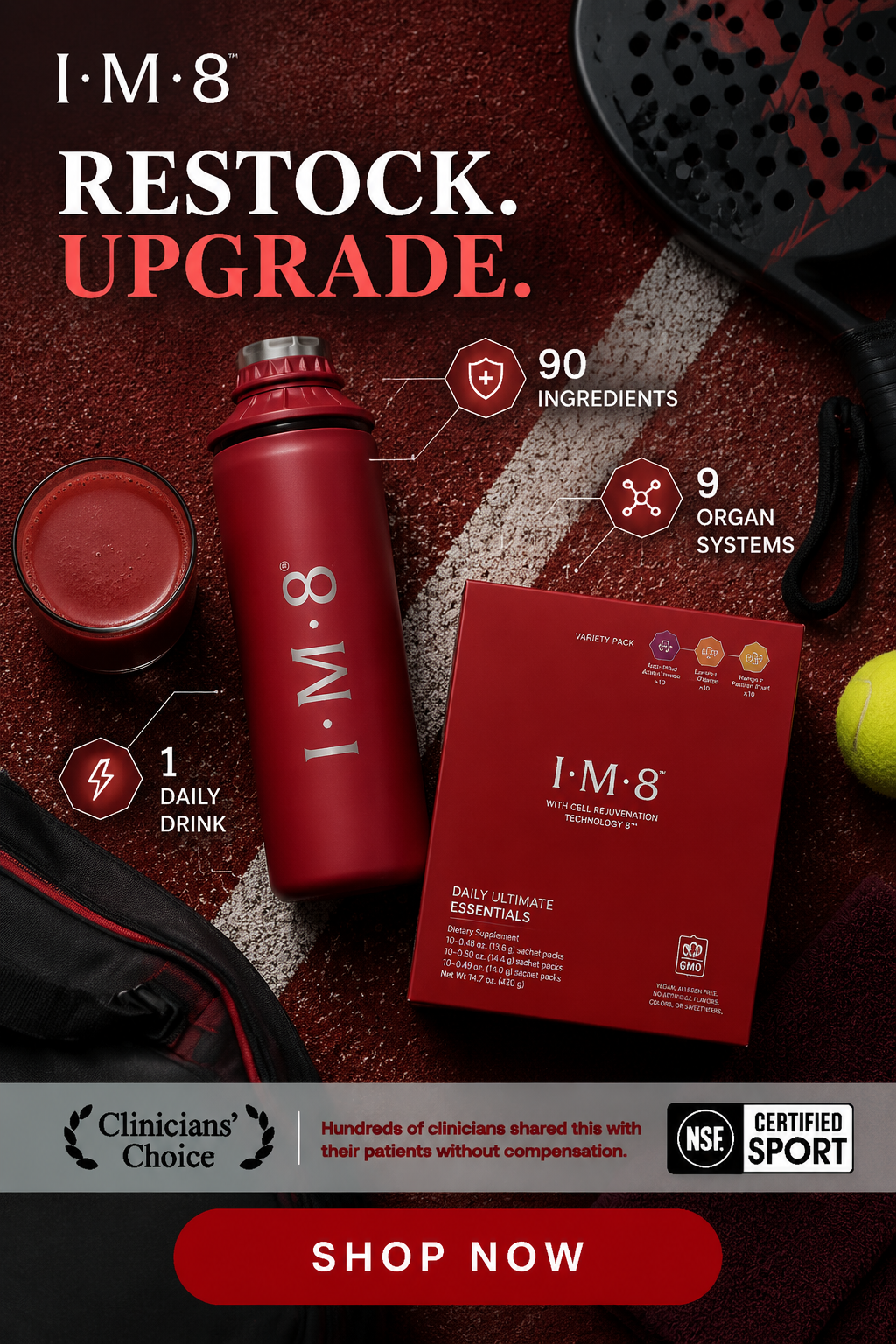 IM8 Health Facebook ad