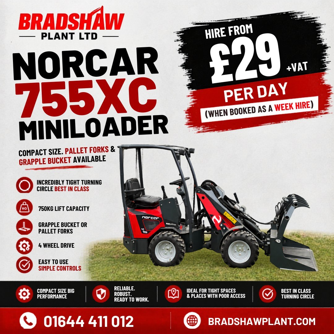 Bradshaw Plant Ltd Facebook ad: Perfect for landscapers, tree surgeons, farms…