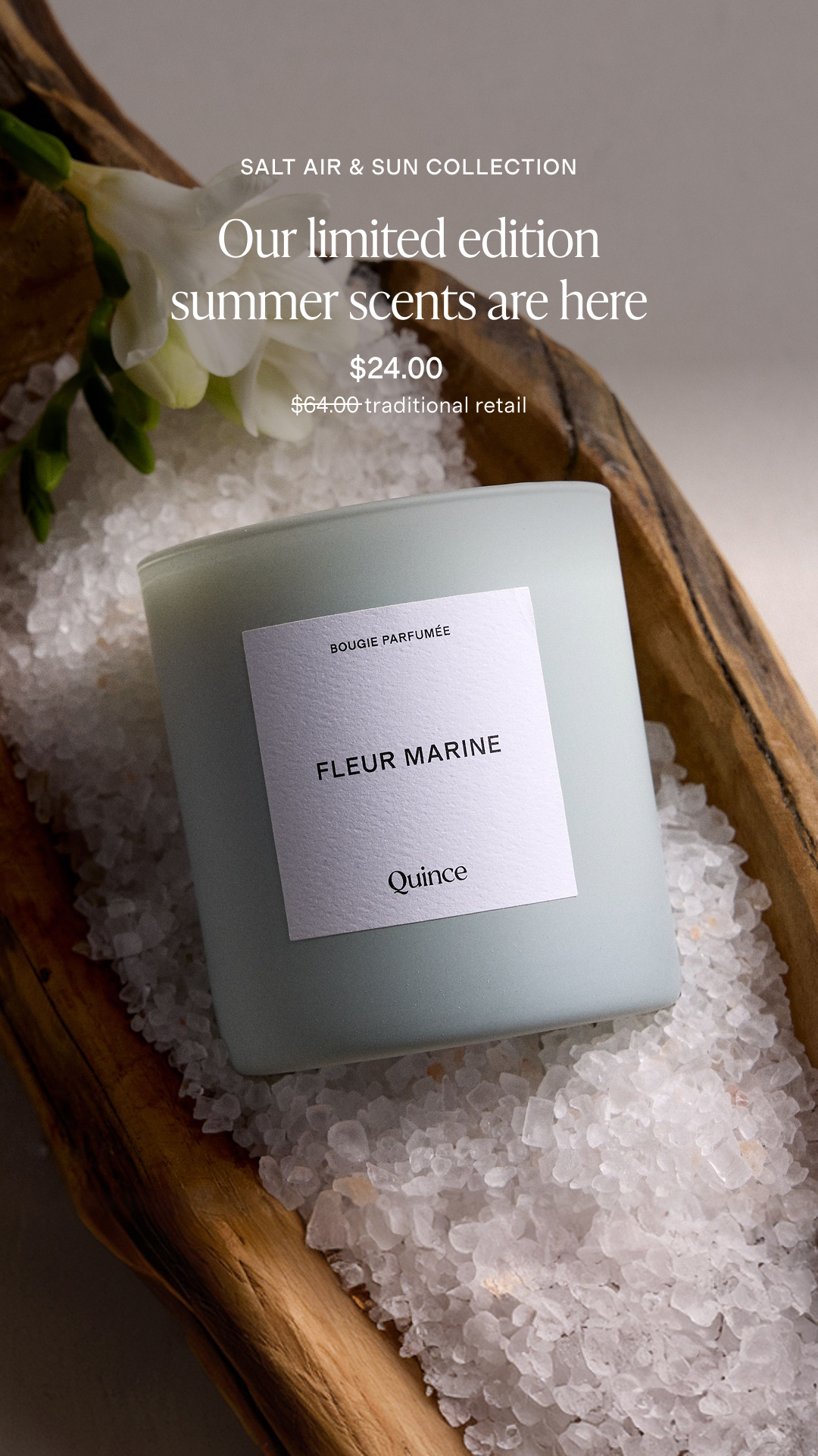 Quince Facebook ad
