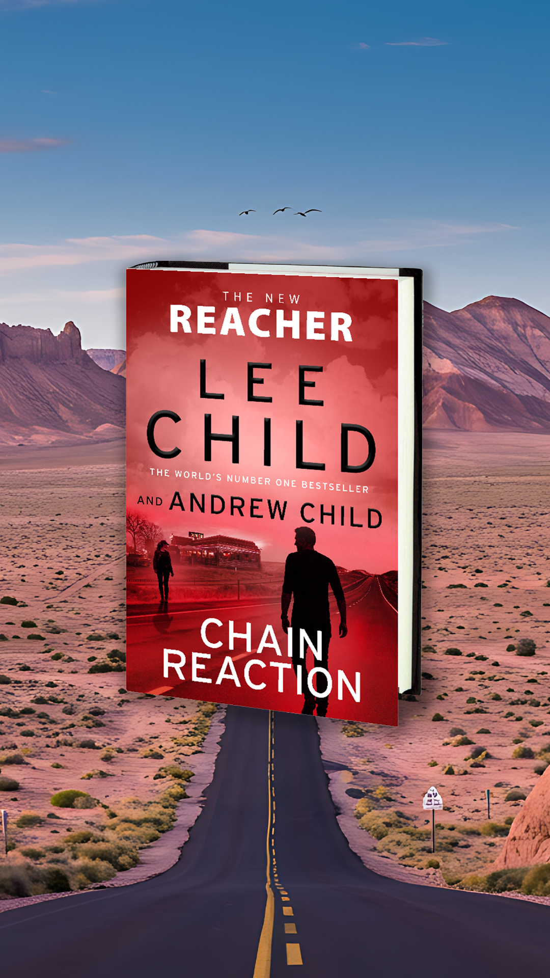 Lee Child Facebook ad