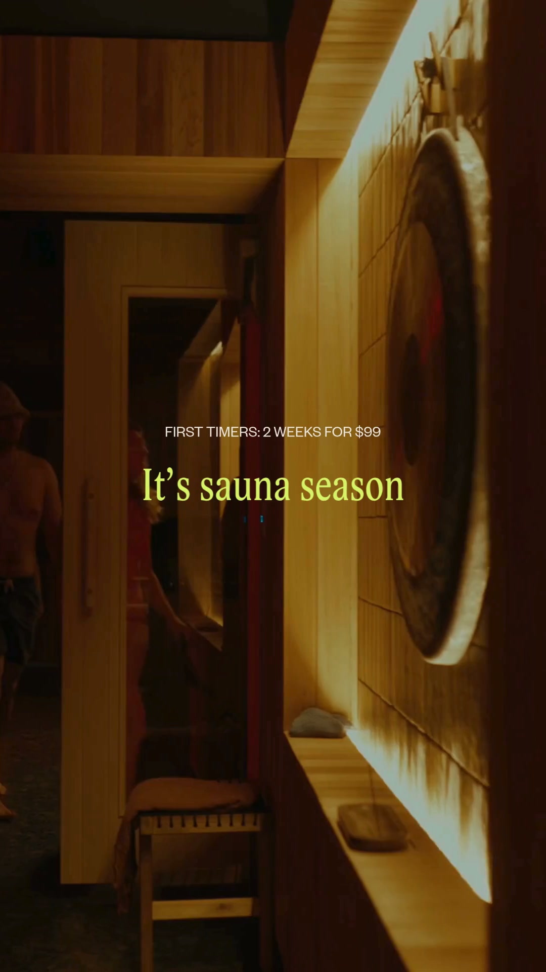 Othership Facebook ad: Sauna season in the city is here.