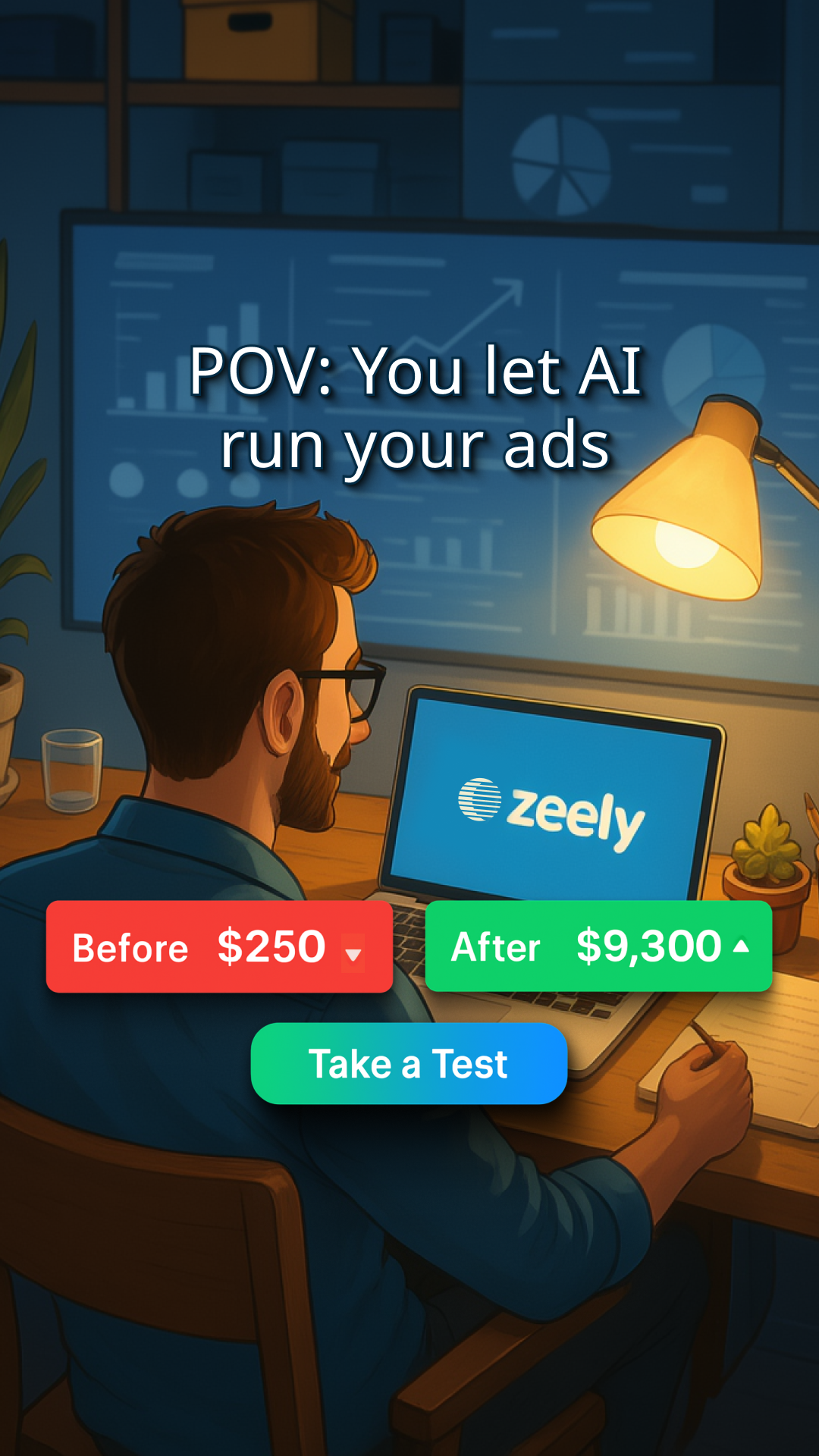 Zeely: AI Ads Maker Facebook ad