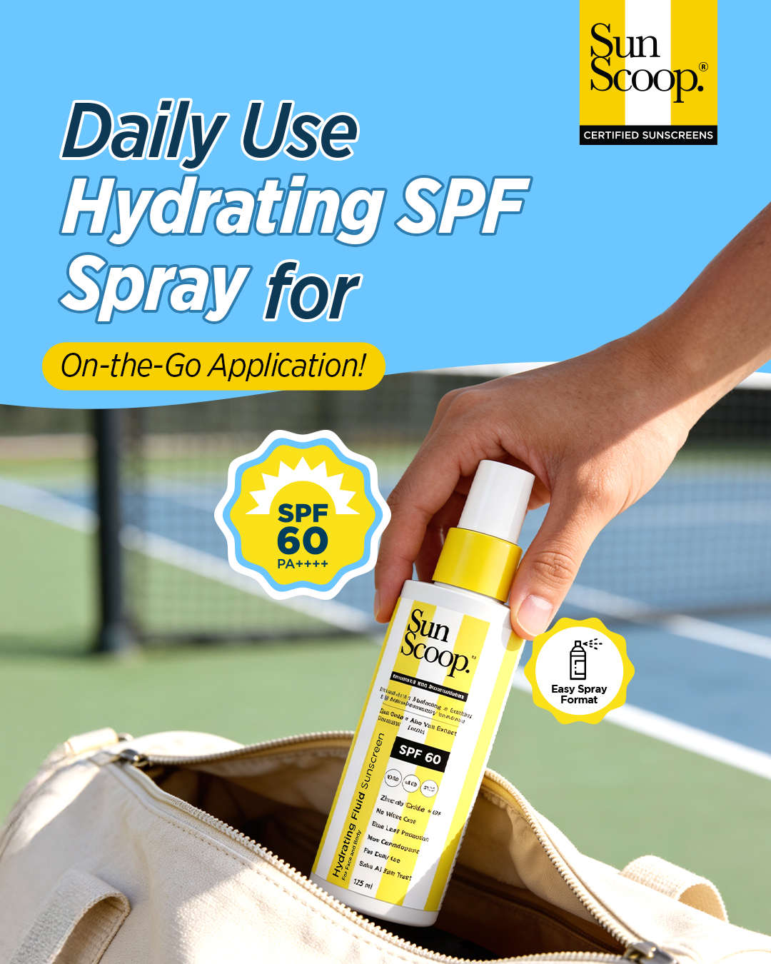 Sunscoop SPF Facebook ad