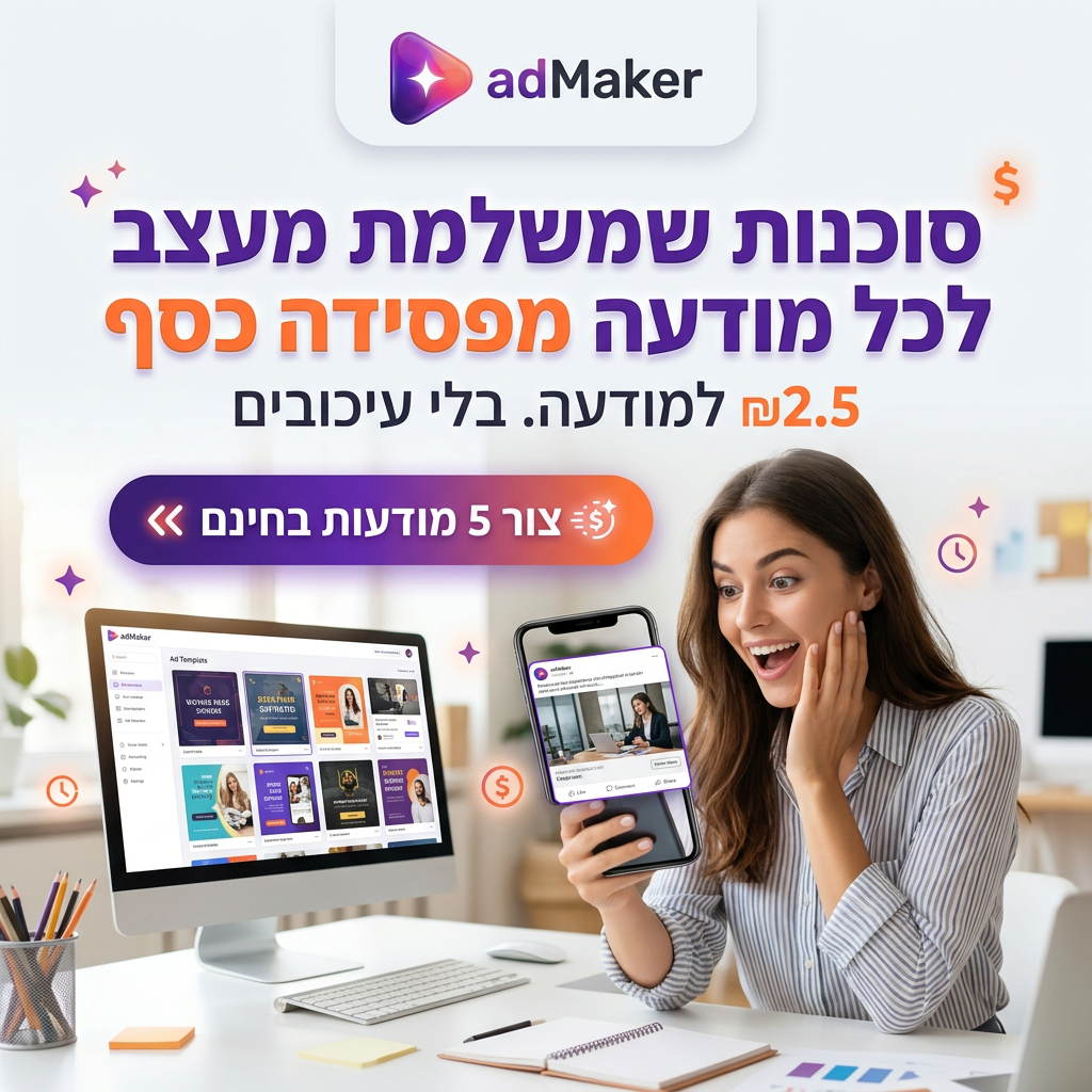 Shahar Elhadad Facebook ad