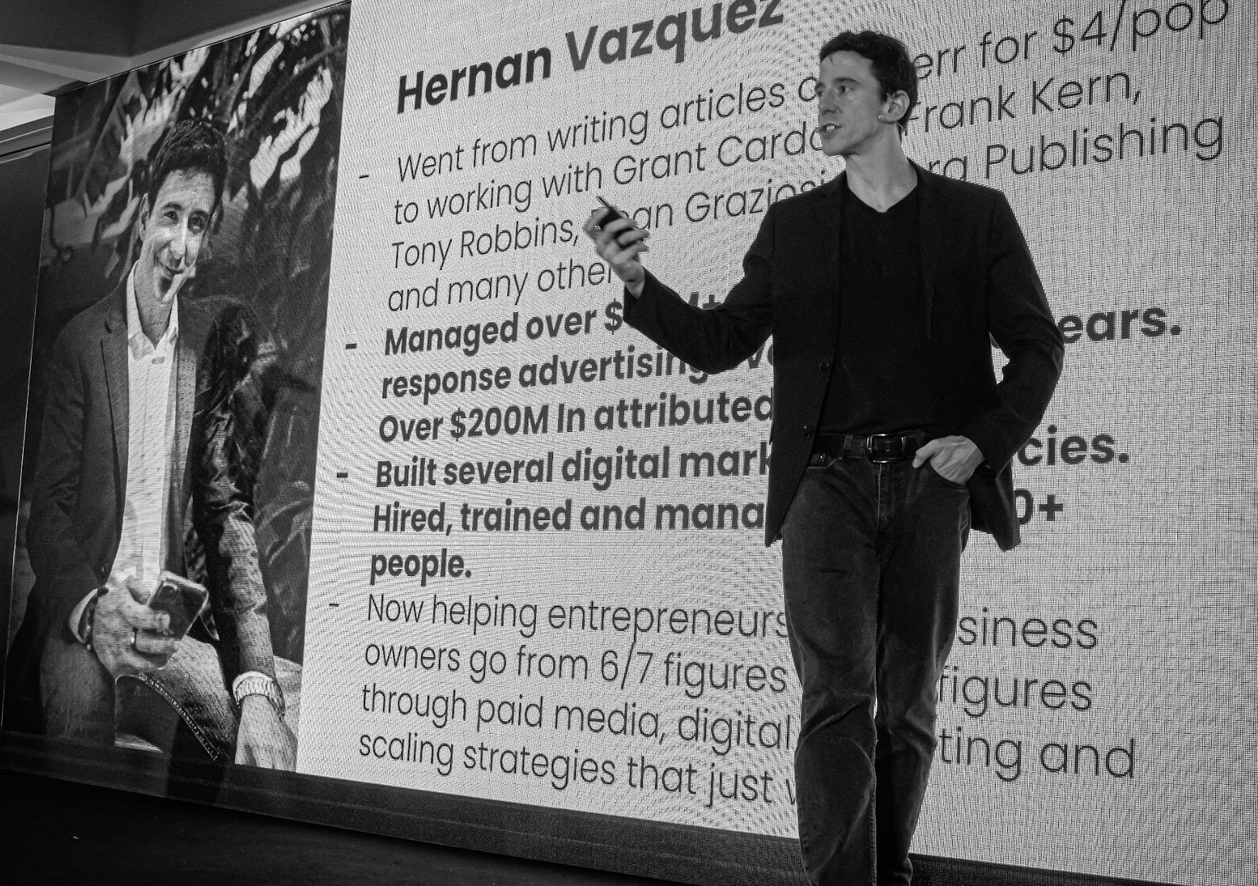 Hernan Vazquez Facebook ad