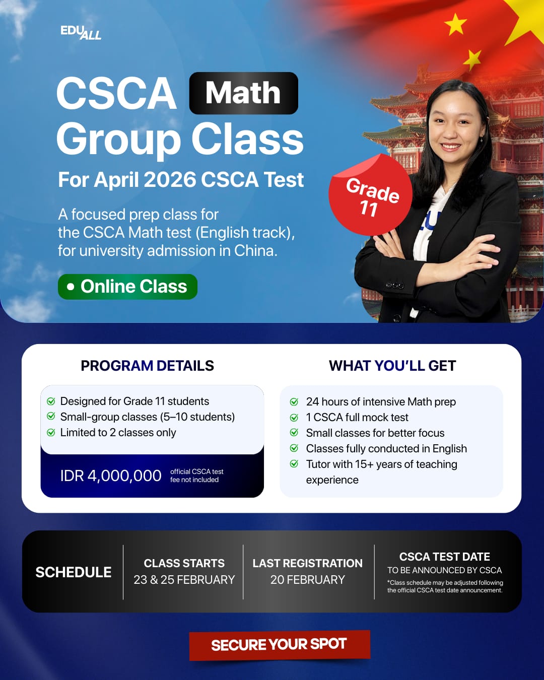 Eduall Academy Facebook ad