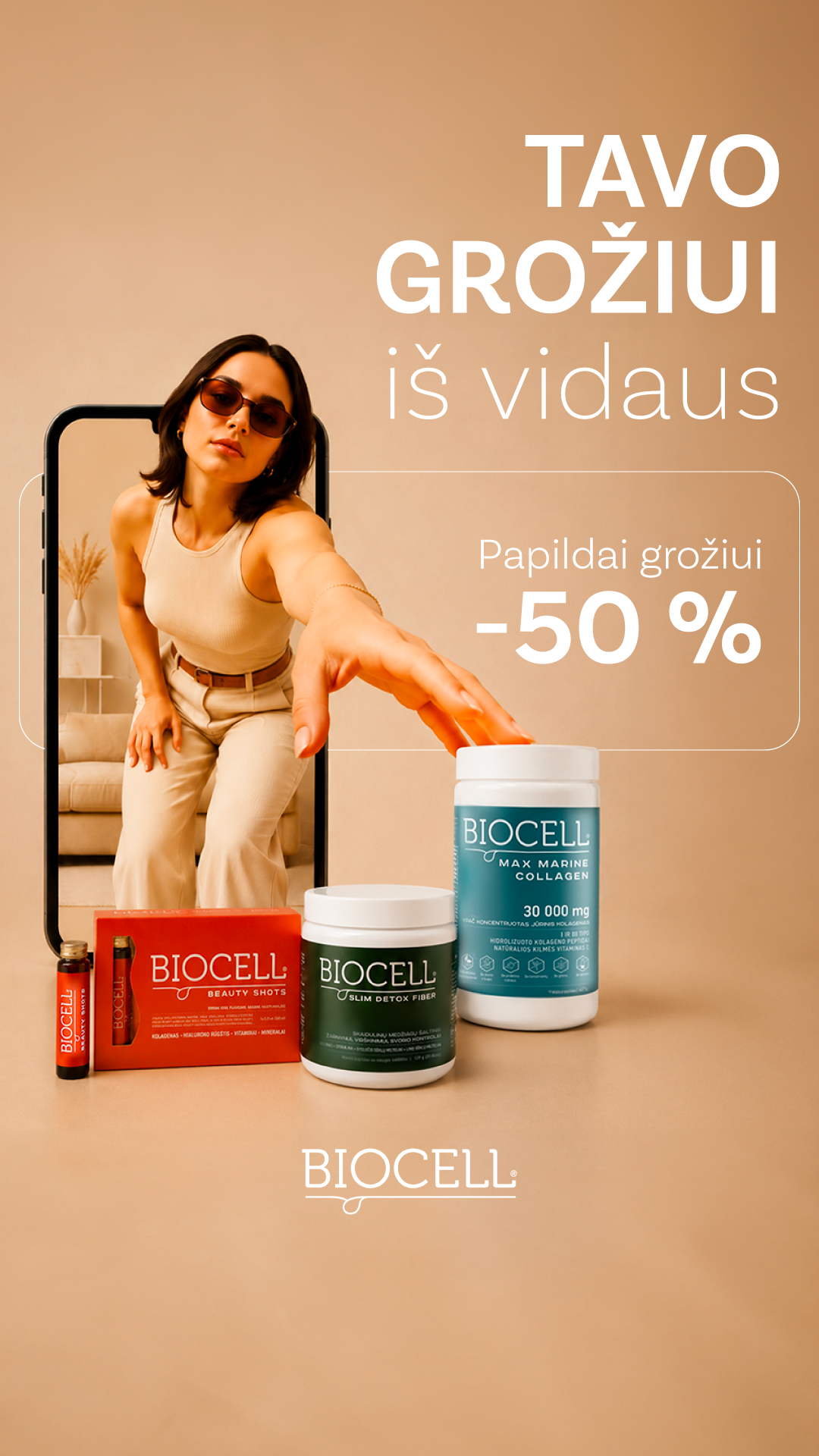 BIOCELL Lietuva Facebook ad