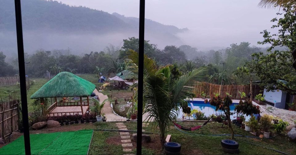CAMP Ugnayan ecofarm & campsite Facebook ad: Escape the hustle and bustle of city life…