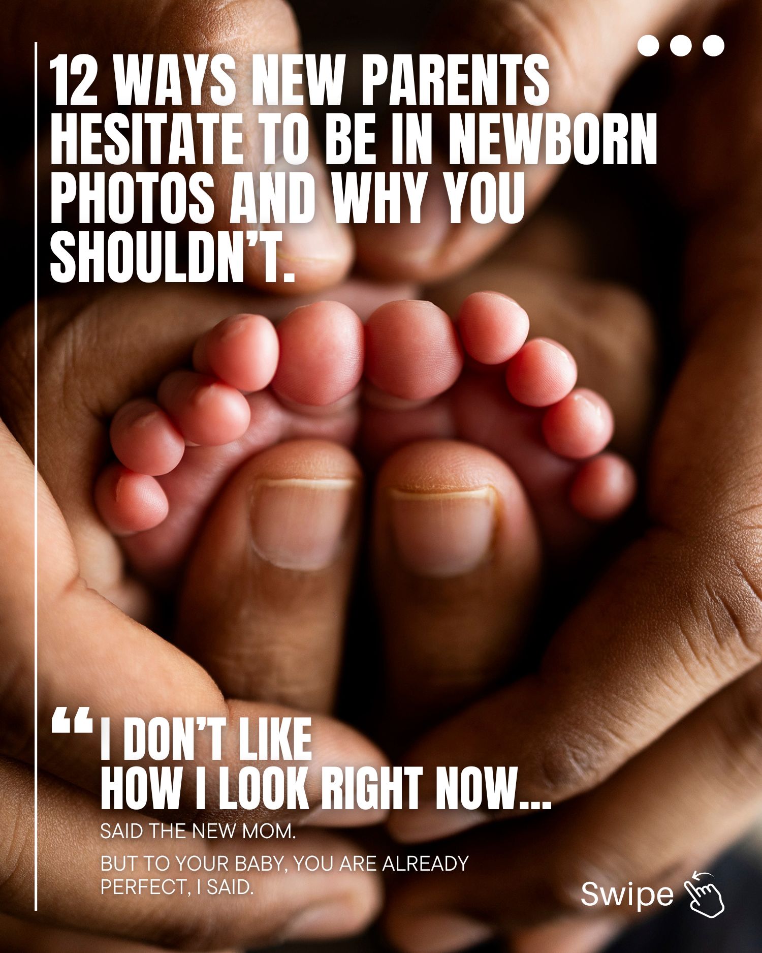Click Baby Photography Facebook ad: Your baby is only this small for a…