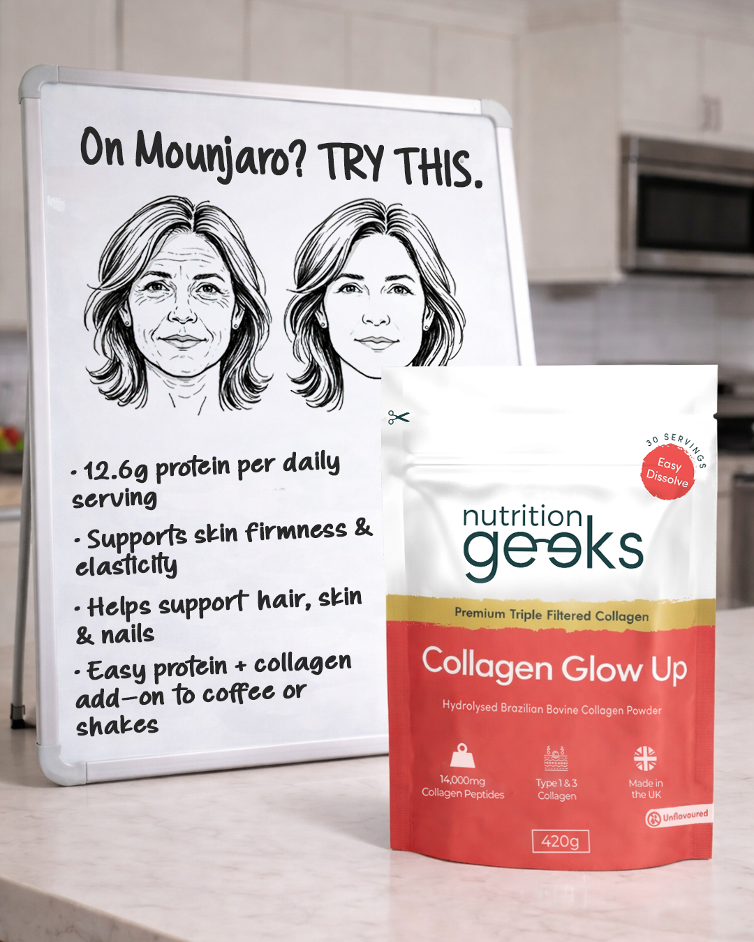 Nutrition Geeks Facebook ad