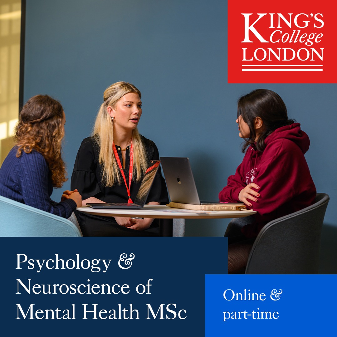 King's College London Facebook ad