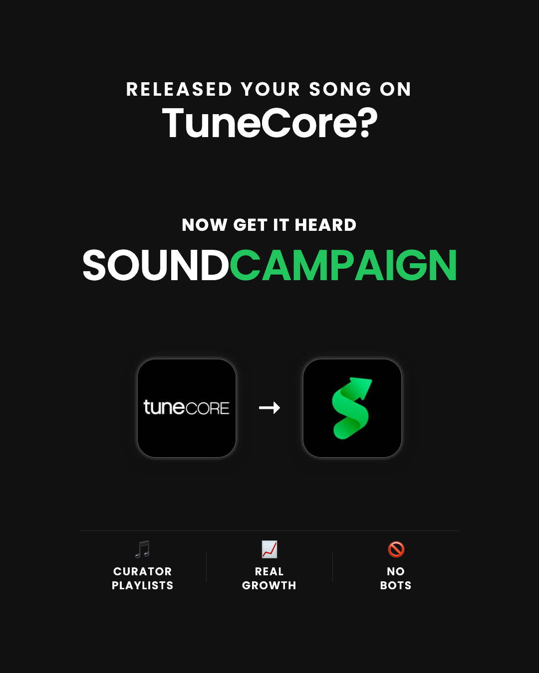 SoundCampaign - Music Promotion Platform Facebook ad
