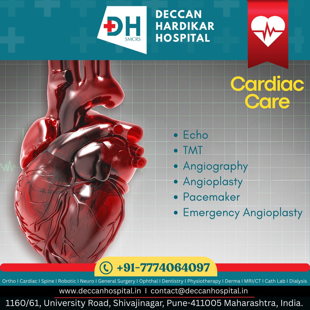 Deccan Hardikar Hospital Facebook ad: Comprehensive Healthcare, All Under One Roof.