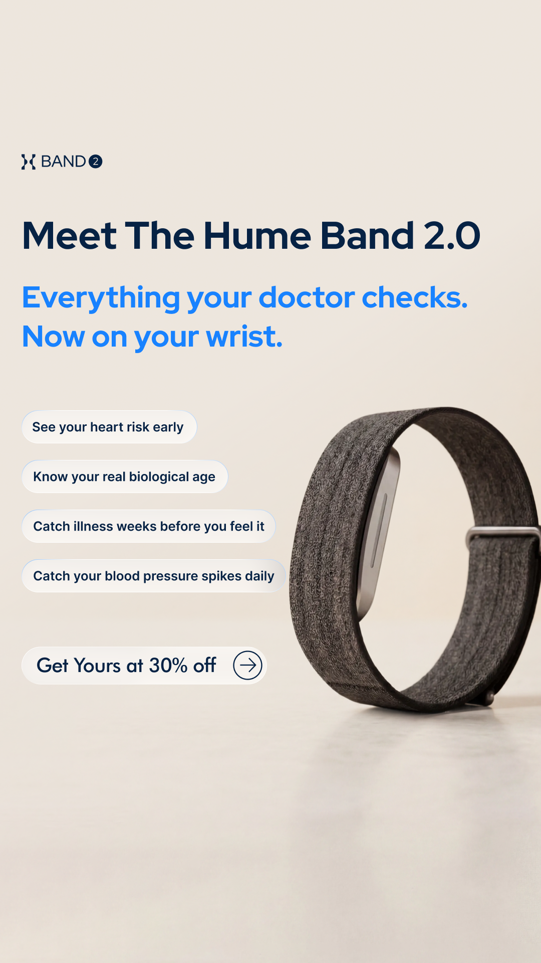 Hume Health Facebook ad