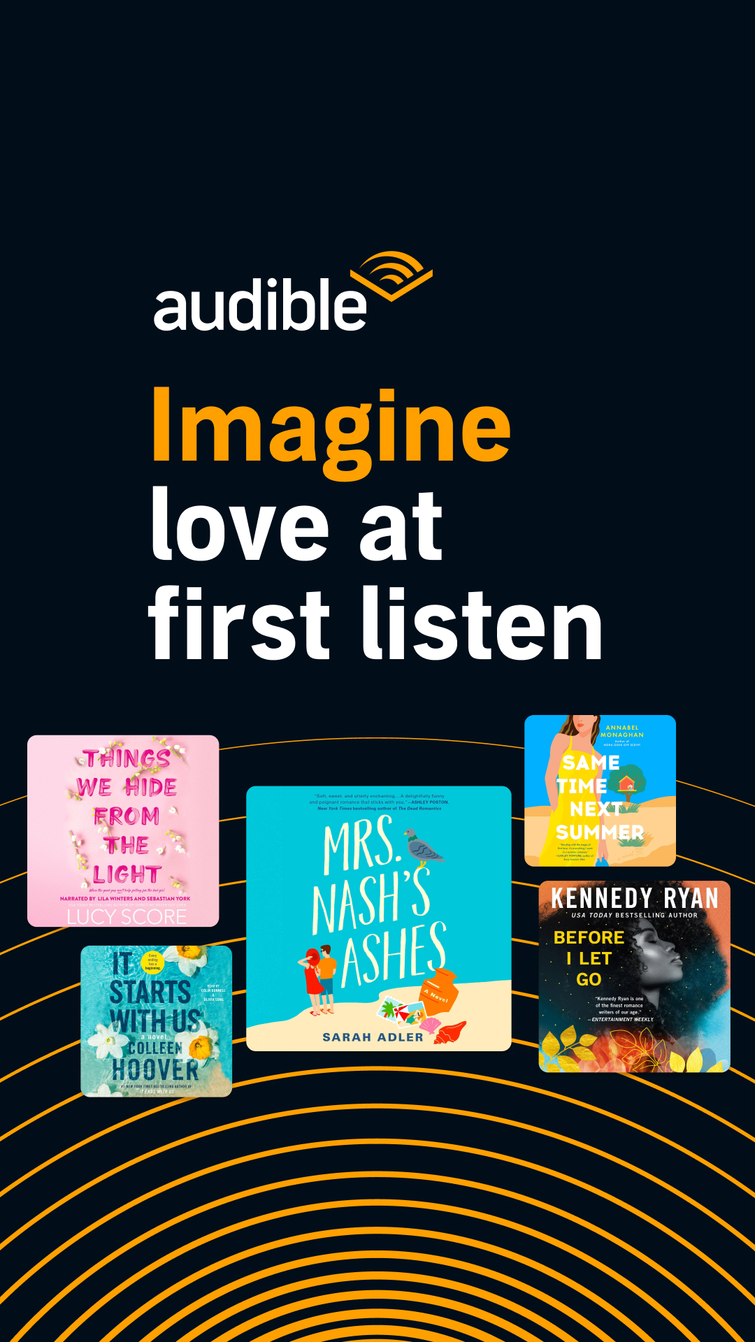 Audible Facebook ad