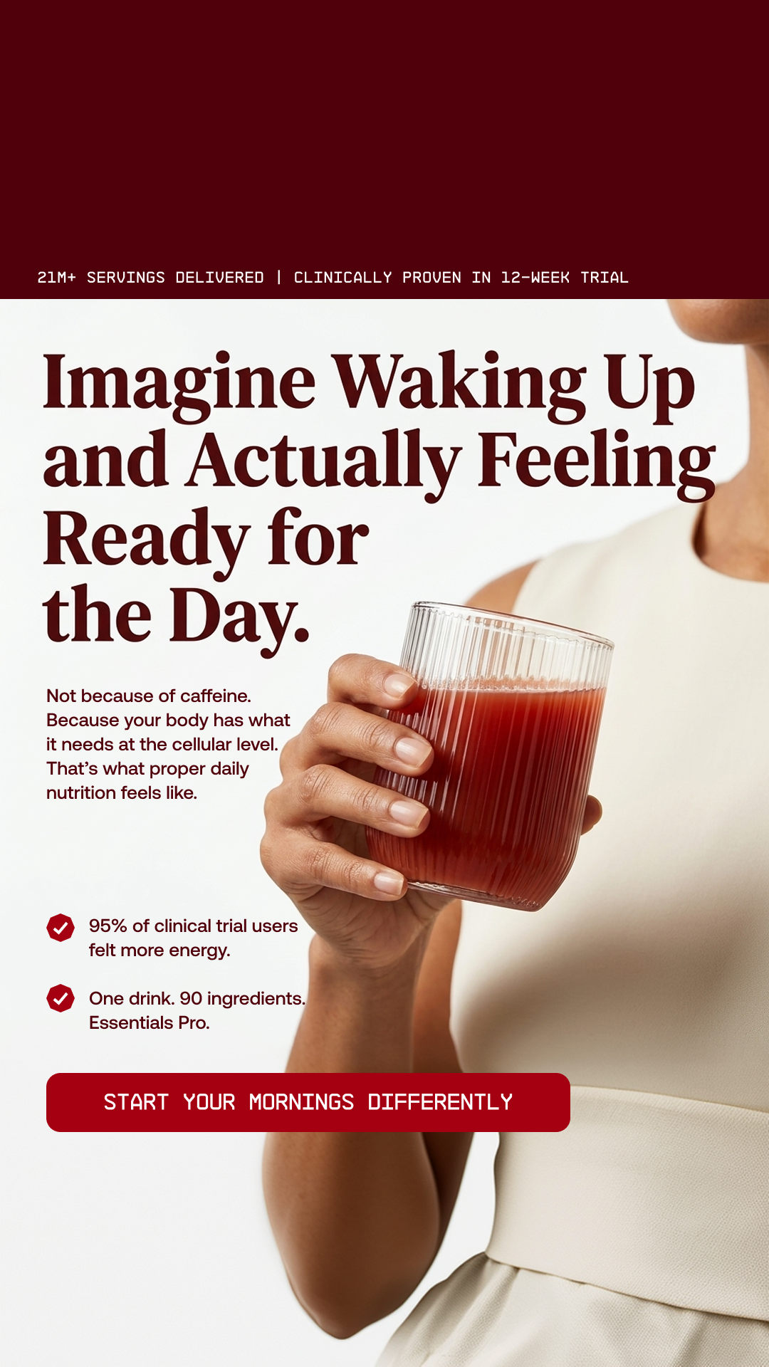 IM8 Health Facebook ad