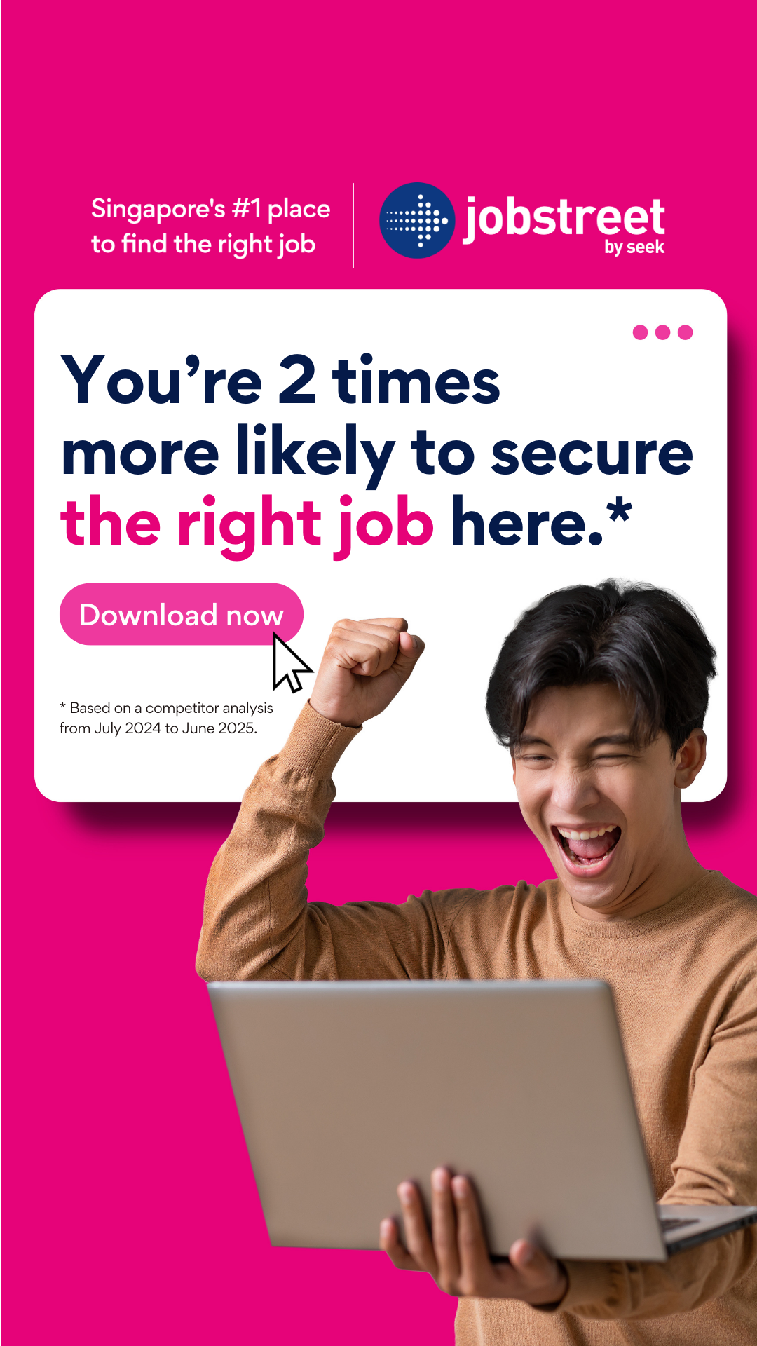 Jobstreet Singapore Facebook ad