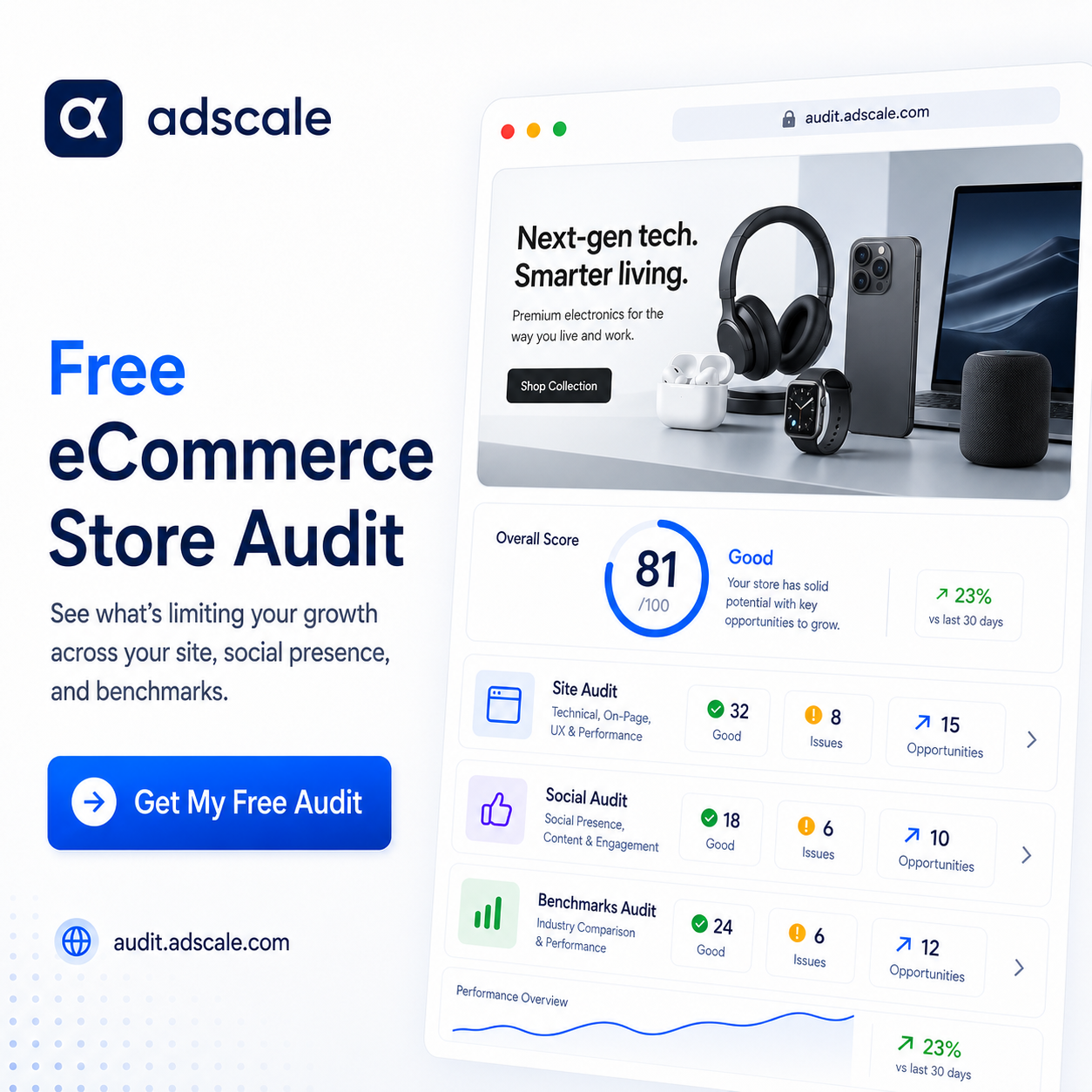 AdScale Facebook ad